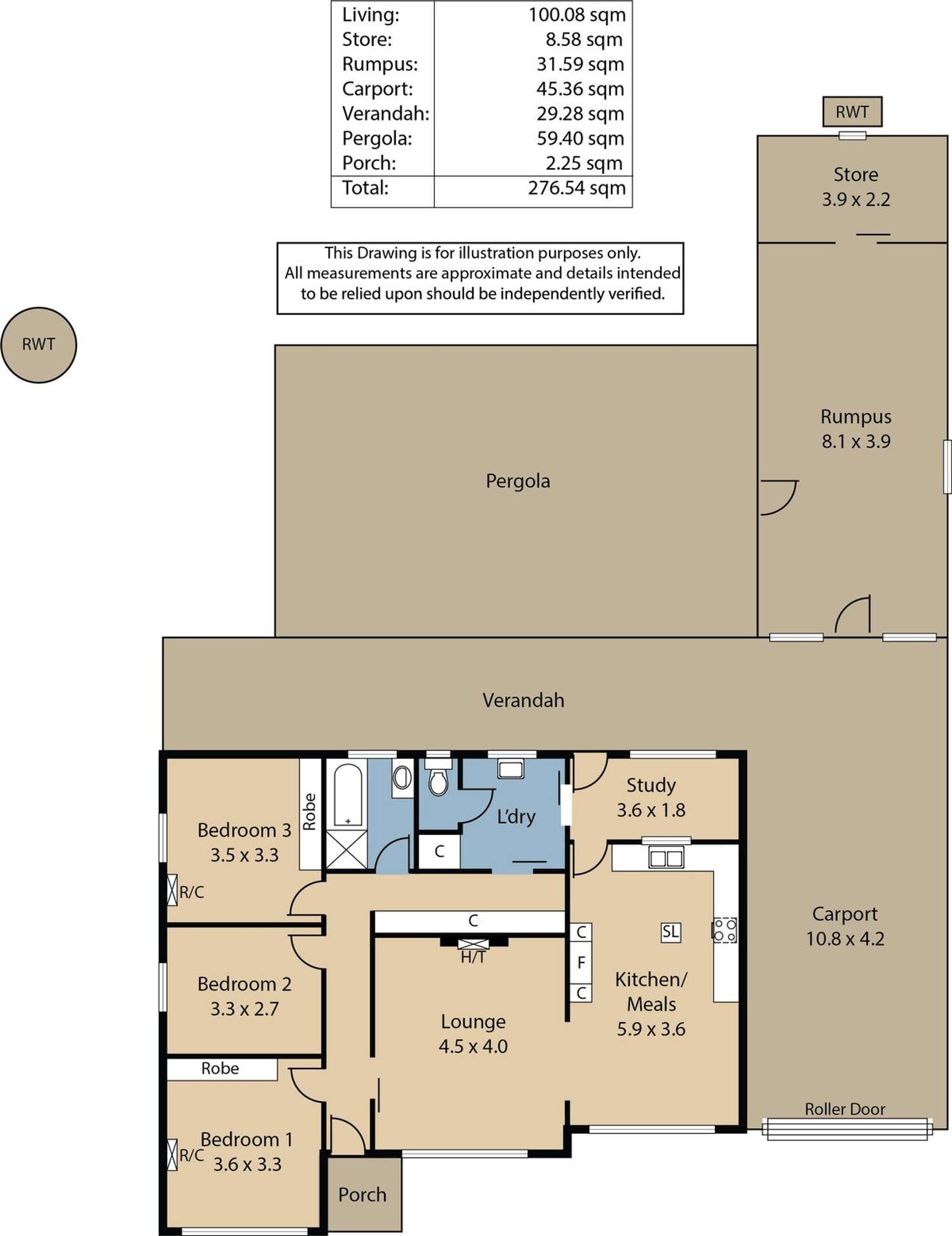 Floorplan of Homely house listing, 3 Barker Street, Willaston SA 5118