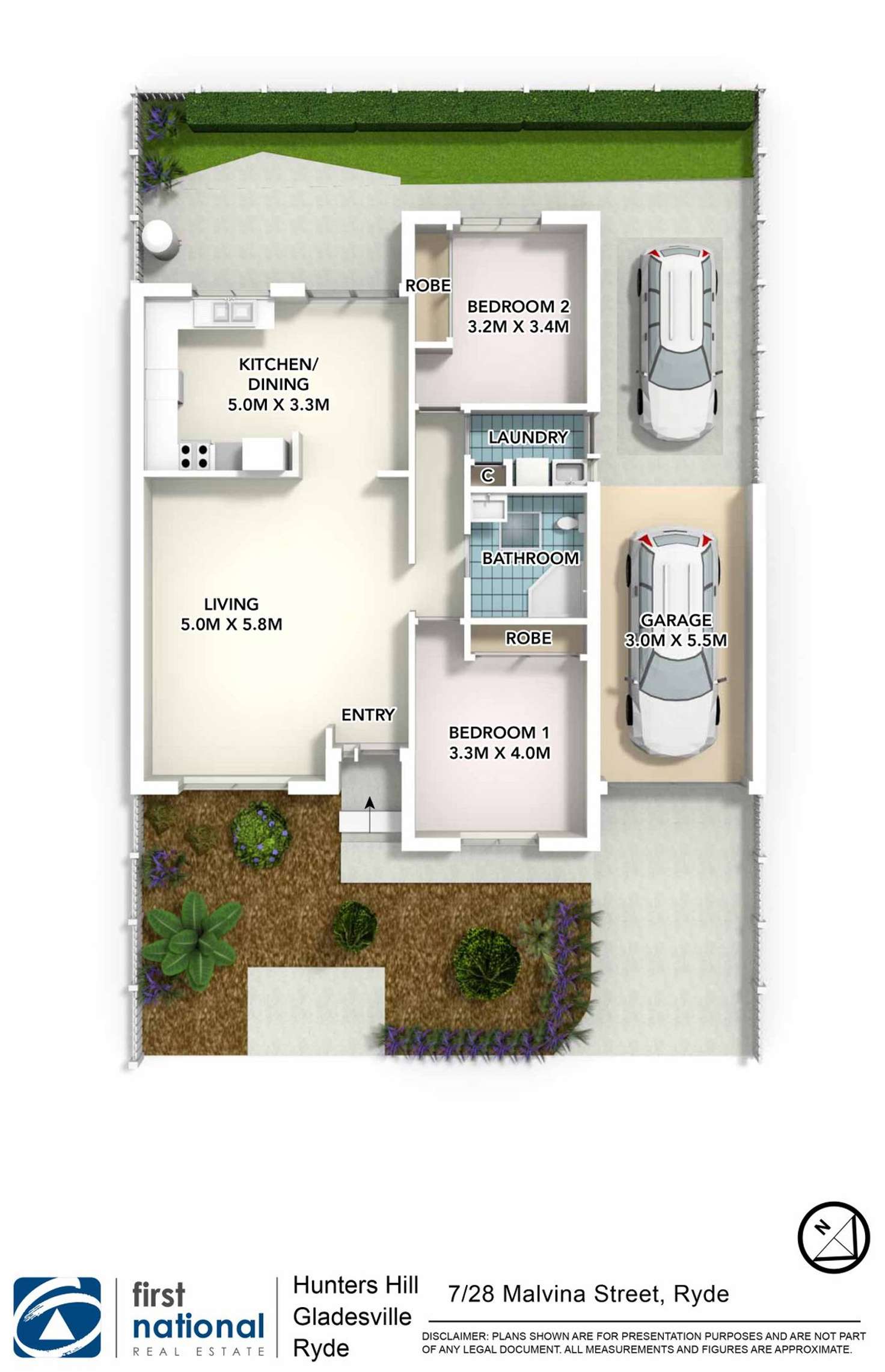 Floorplan of Homely apartment listing, 7/28 Malvina Street, Ryde NSW 2112