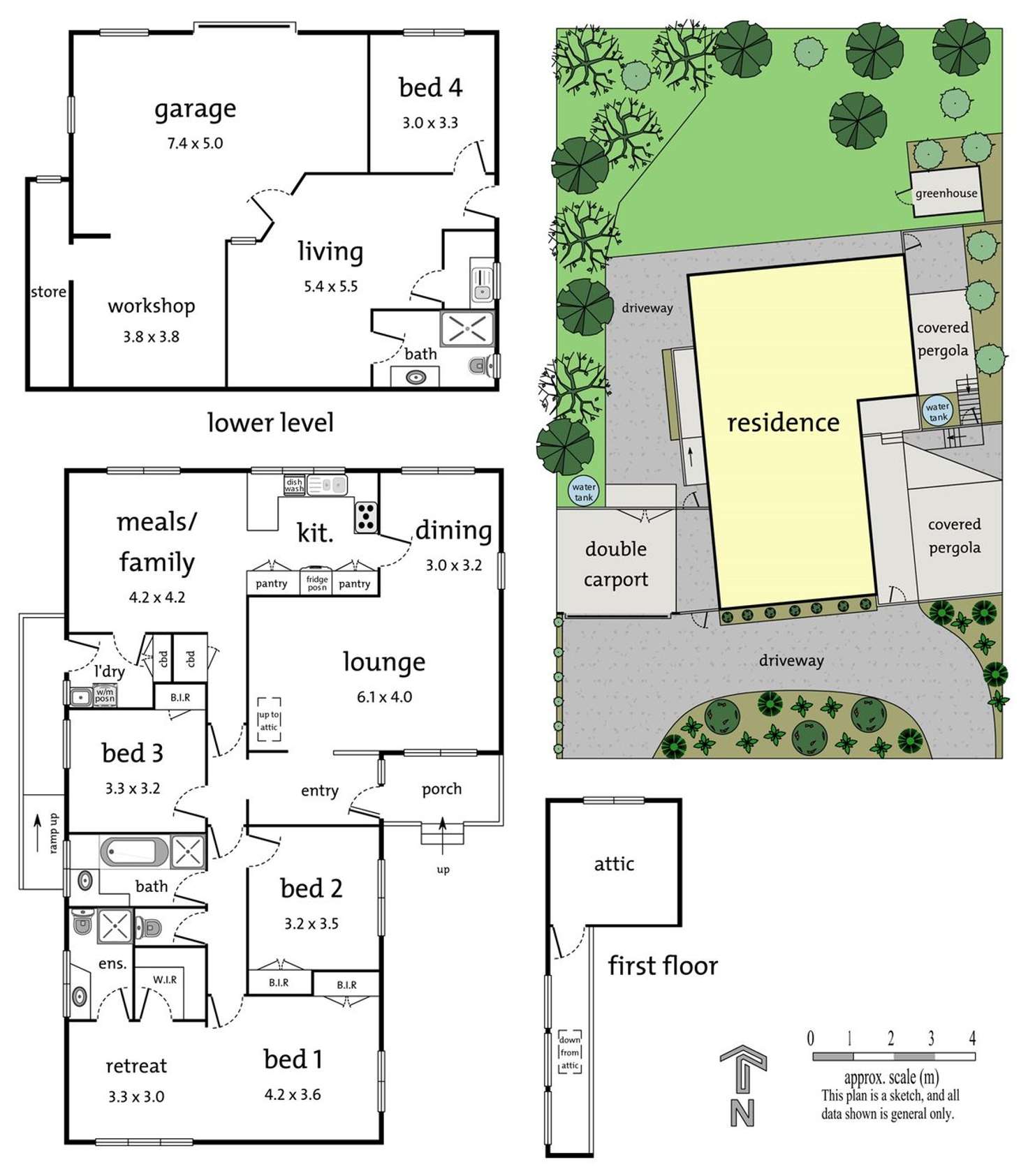 Floorplan of Homely house listing, 421 Porter Street, Templestowe VIC 3106