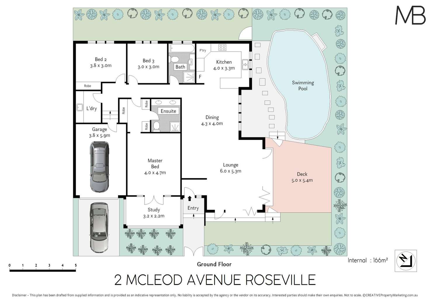 Floorplan of Homely house listing, 2 McLeod Avenue, Roseville NSW 2069