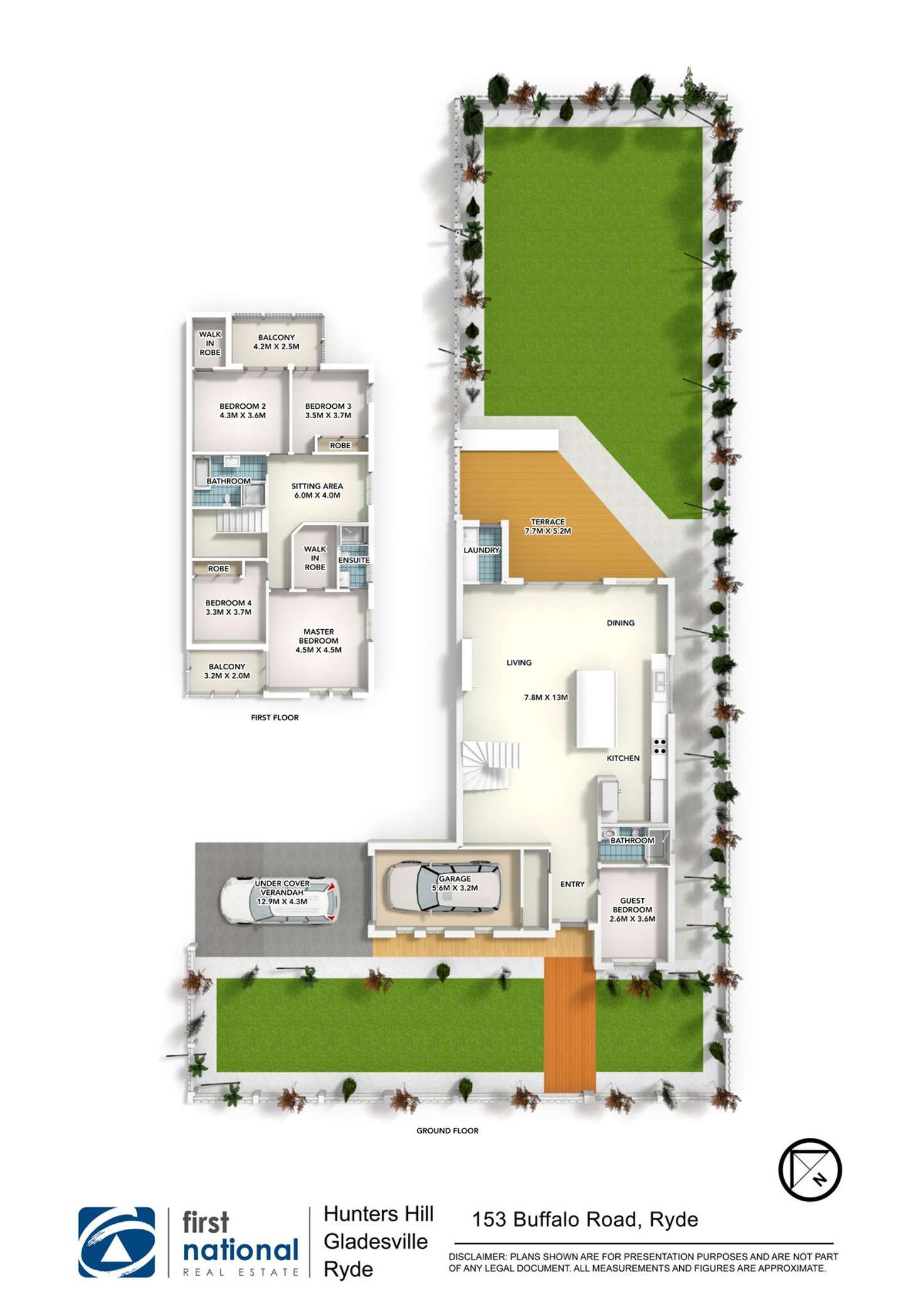 Floorplan of Homely house listing, 153 Buffalo Road, Ryde NSW 2112