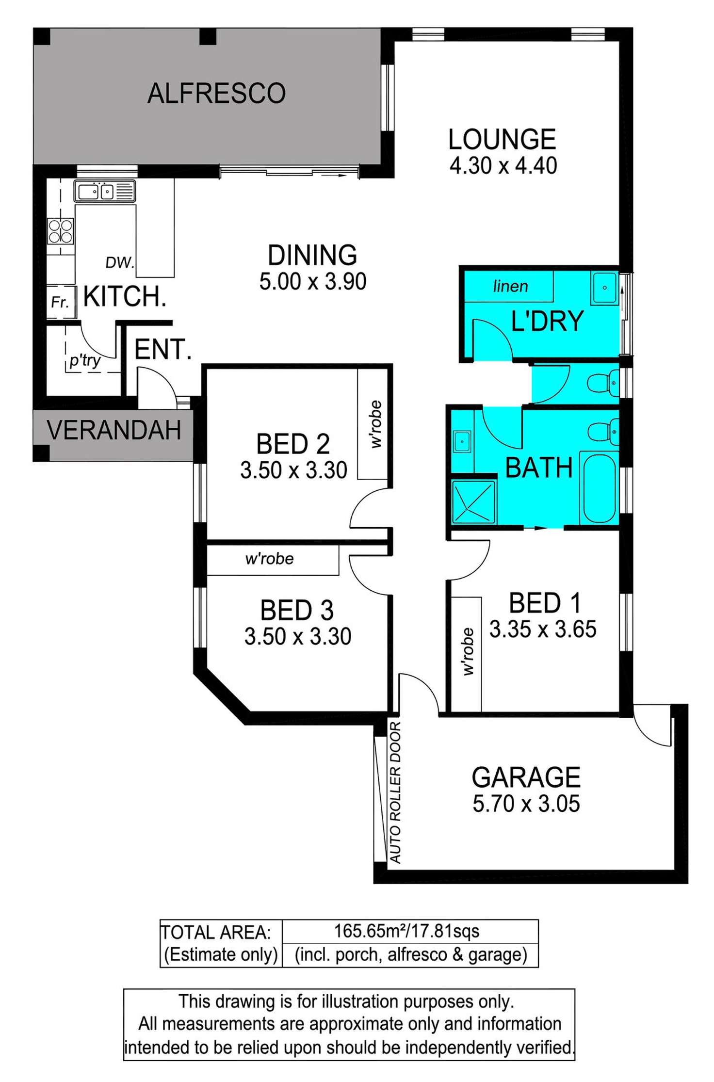 Floorplan of Homely house listing, 2/52 Honeyton Street, Seaton SA 5023