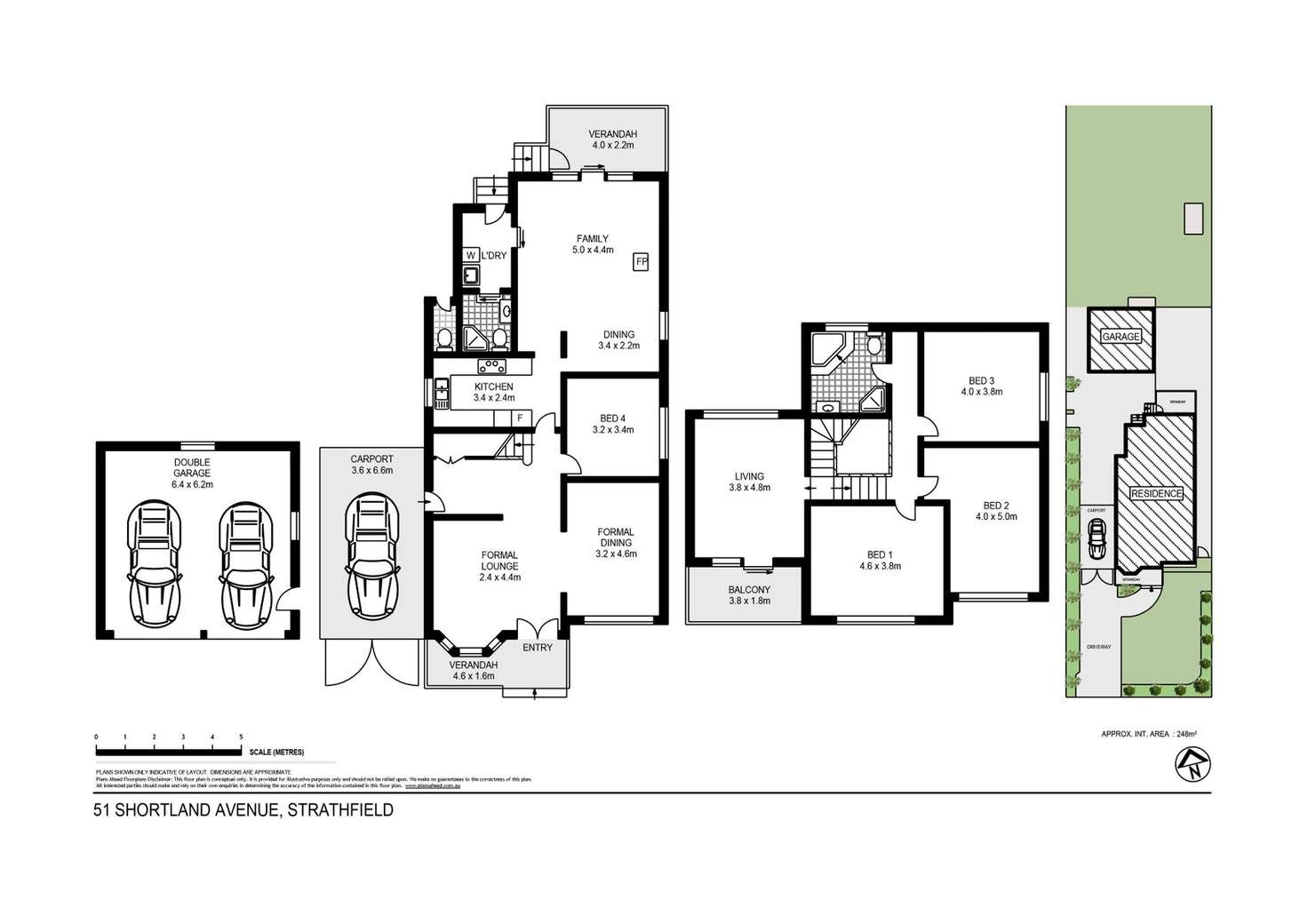 Floorplan of Homely house listing, 51 Shortland Avenue, Strathfield NSW 2135