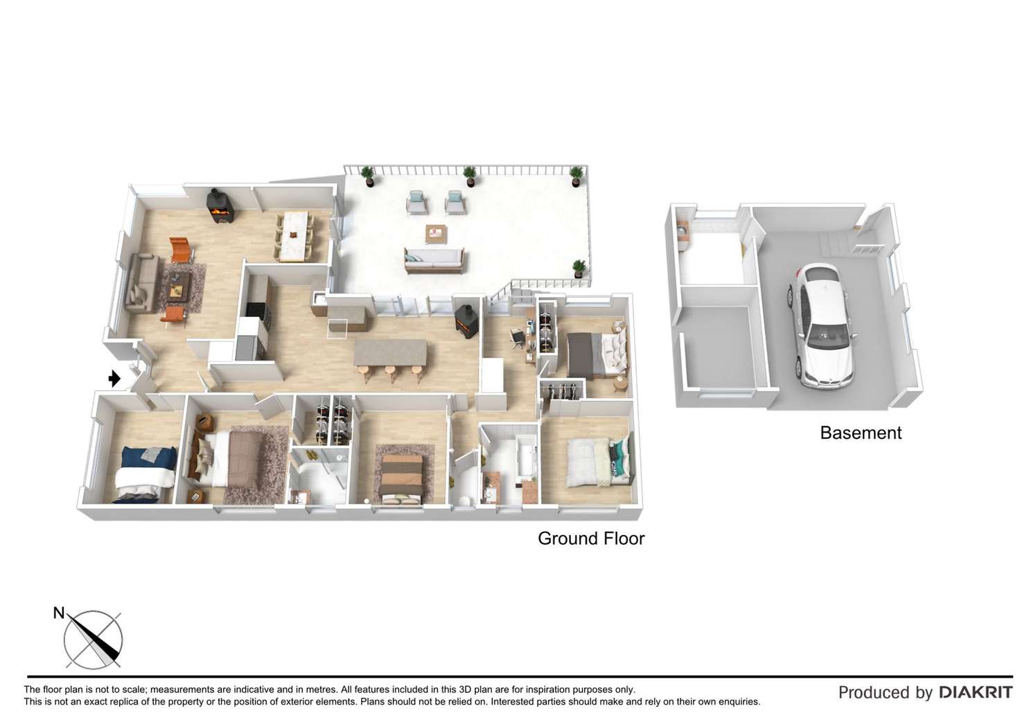 Floorplan of Homely house listing, 9 Elm Crescent, Emerald VIC 3782