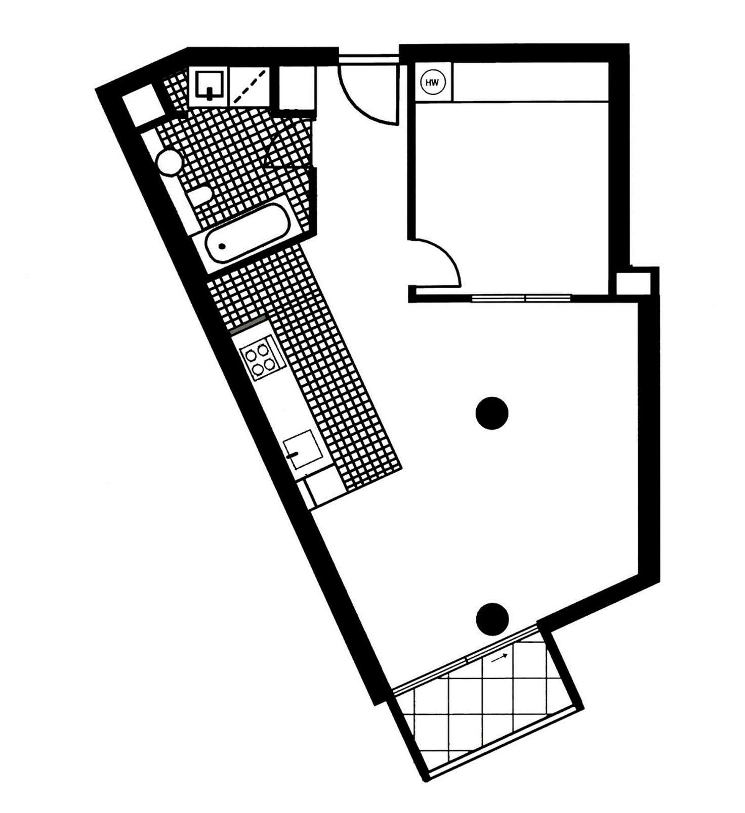 Floorplan of Homely apartment listing, 217a/66 Mount Alexander Road, Travancore VIC 3032