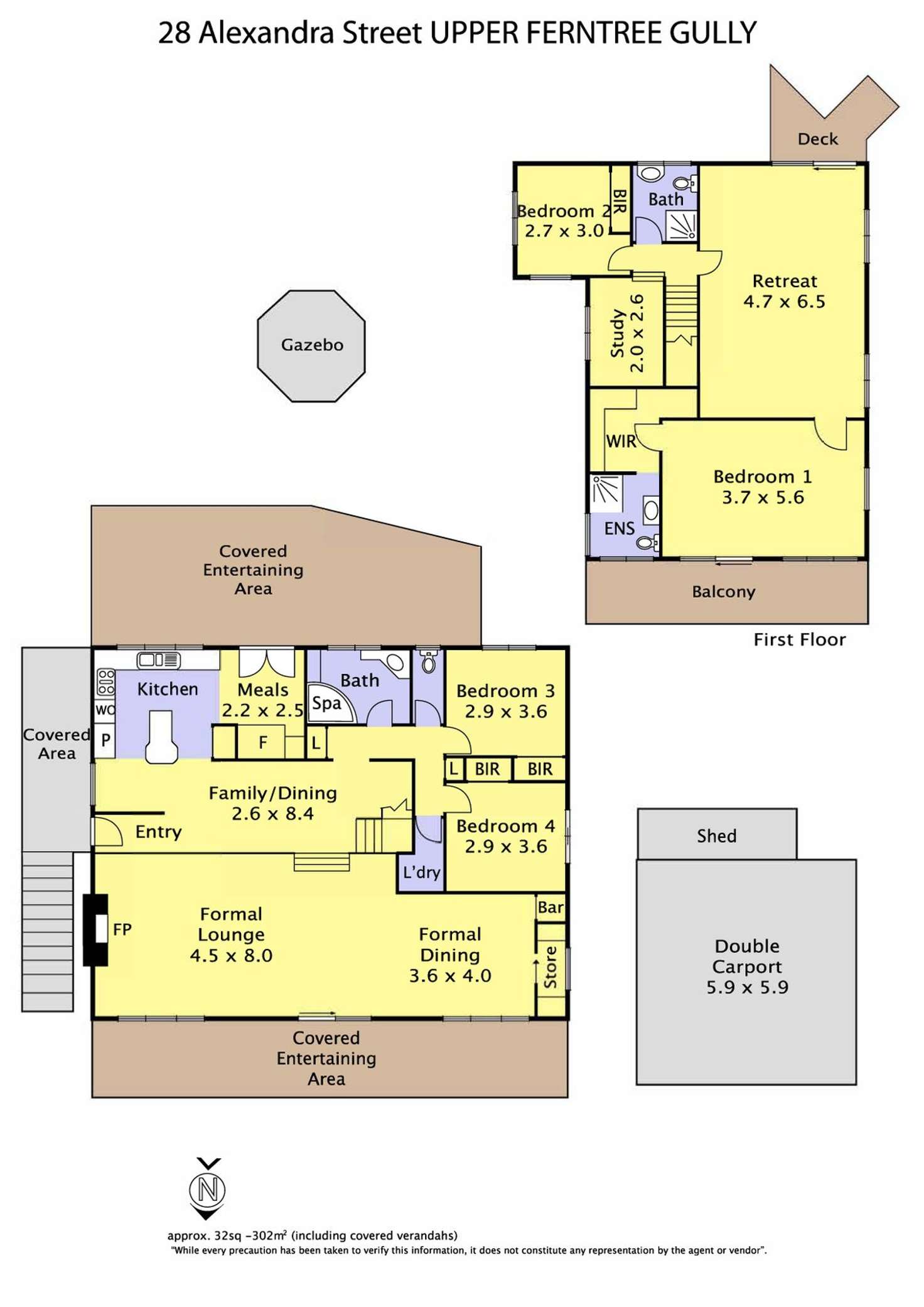 Floorplan of Homely house listing, 28 Alexandra Street, Upper Ferntree Gully VIC 3156