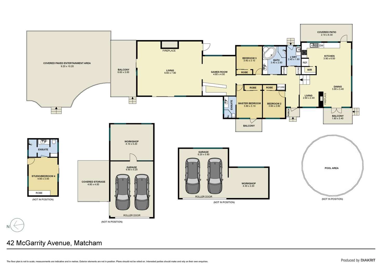 Floorplan of Homely house listing, 42 McGarrity
Avenue, Matcham NSW 2250