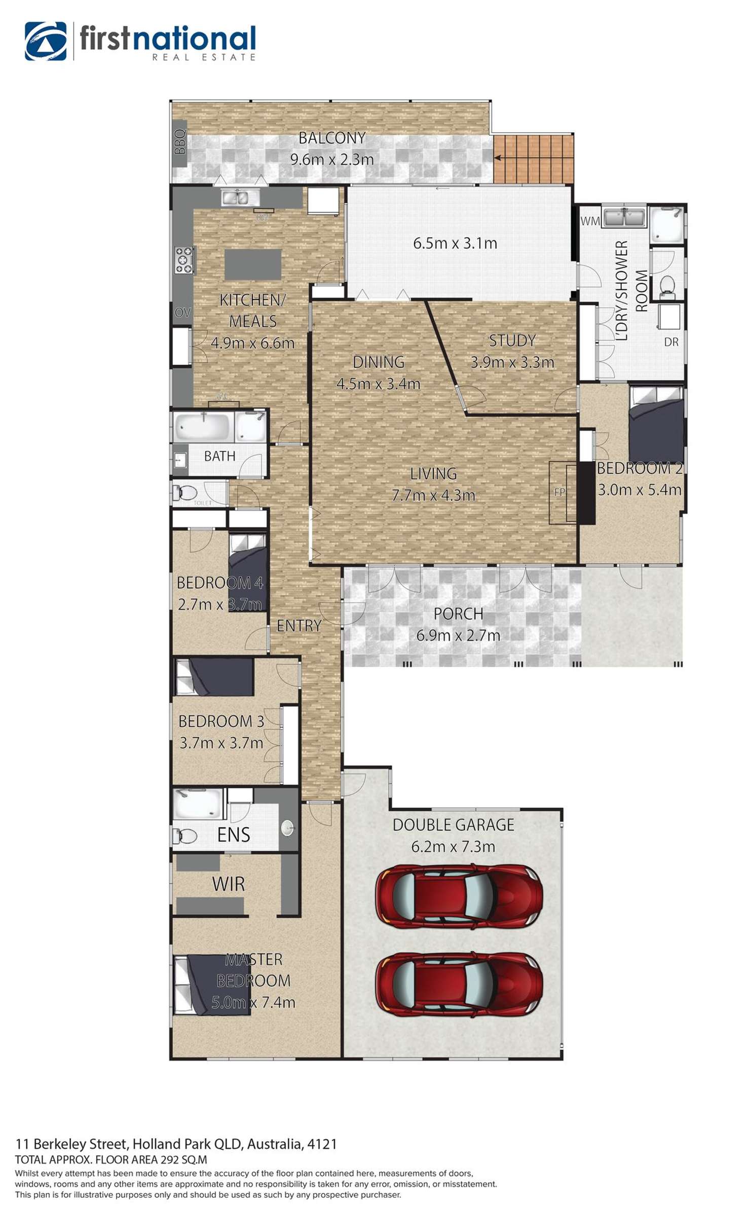 Floorplan of Homely house listing, 11 Berkeley Street, Holland Park QLD 4121