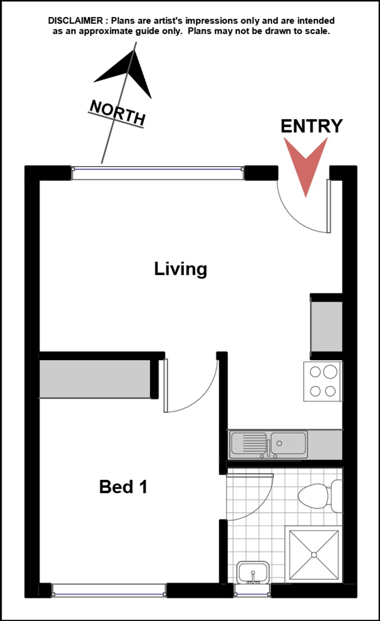Floorplan of Homely apartment listing, 7/51 Hampton Circuit, Yarralumla ACT 2600