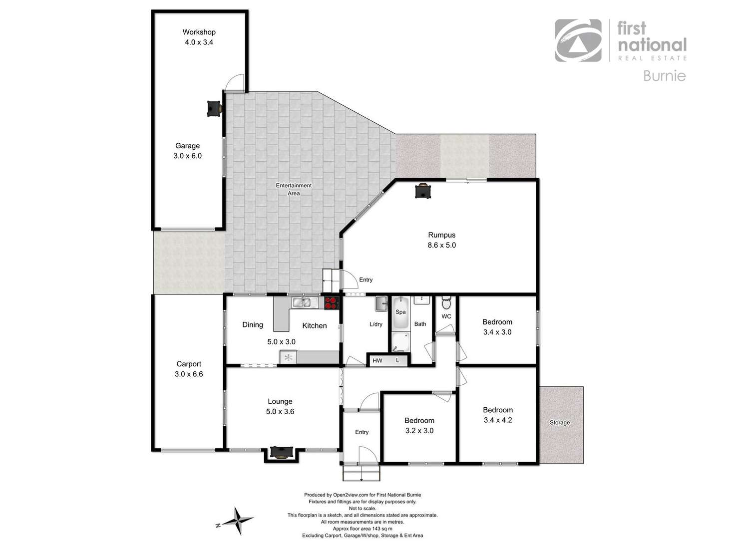 Floorplan of Homely house listing, 13 Yaxley Street, Penguin TAS 7316