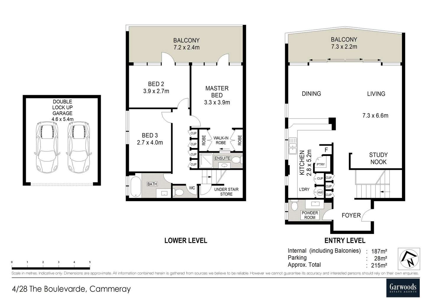 Floorplan of Homely apartment listing, 4/28 The Boulevarde, Cammeray NSW 2062