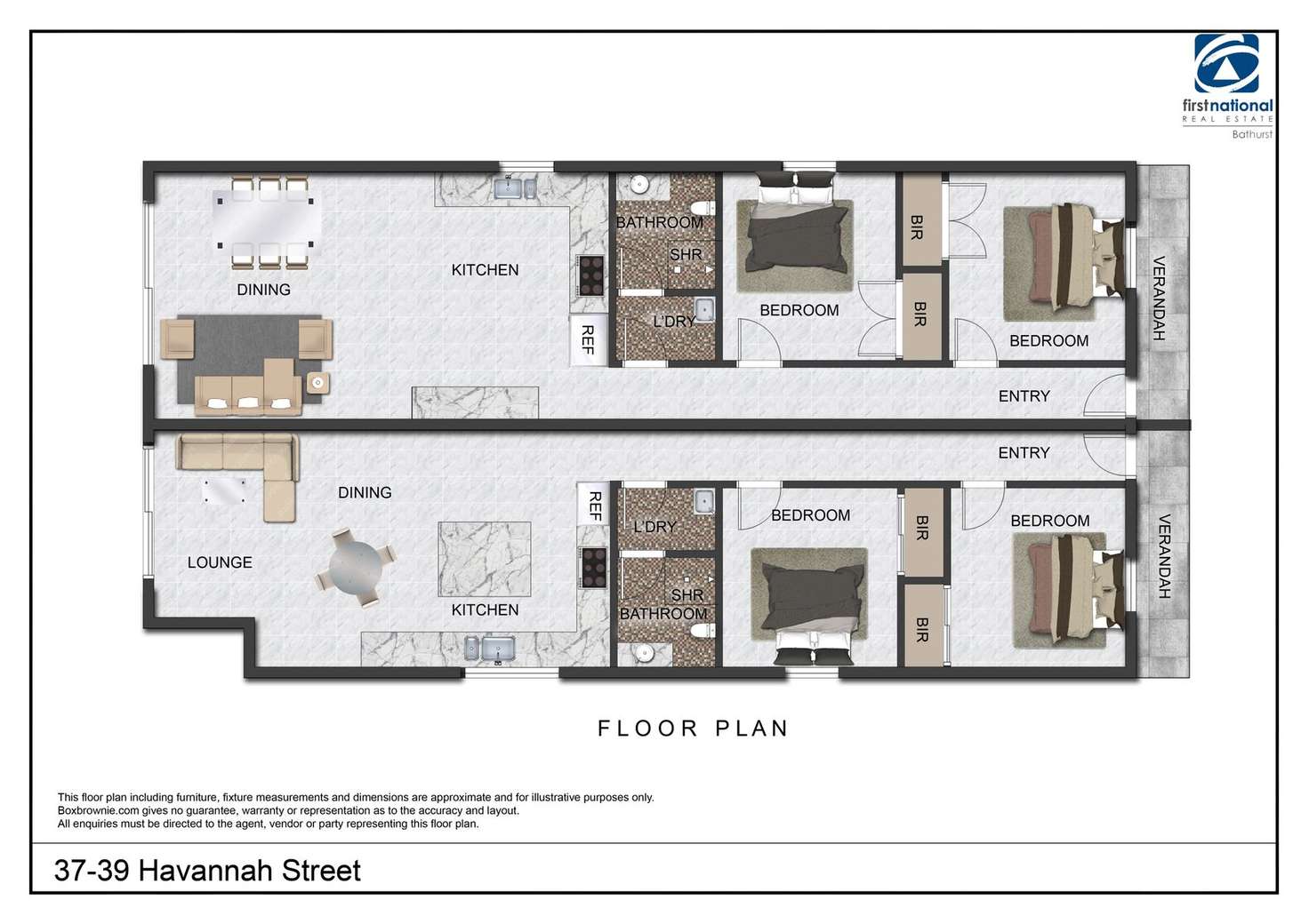 Floorplan of Homely other listing, 37-39 Havannah St, Bathurst NSW 2795