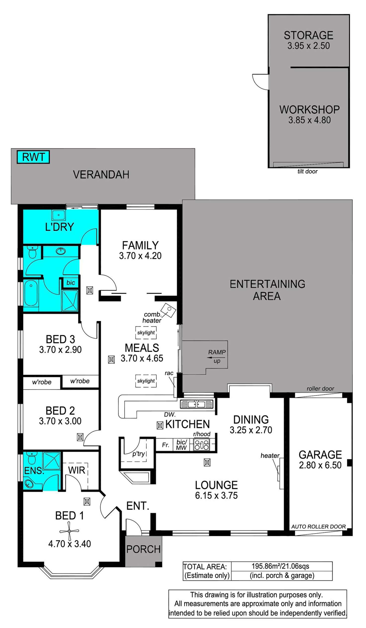 Floorplan of Homely house listing, 28 Penong Avenue, Camden Park SA 5038