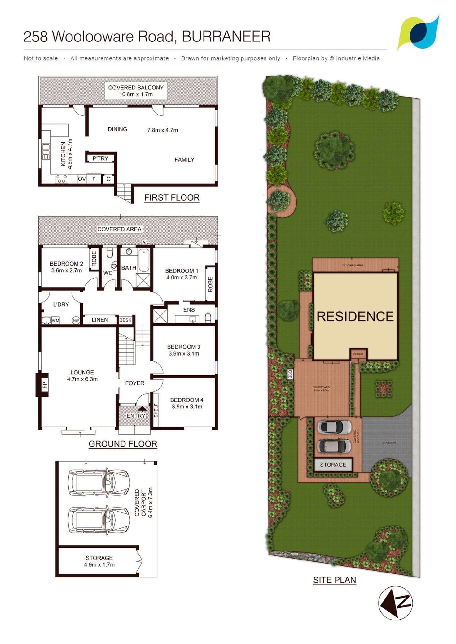 Floorplan of Homely house listing, 258 Woolooware Road, Burraneer NSW 2230