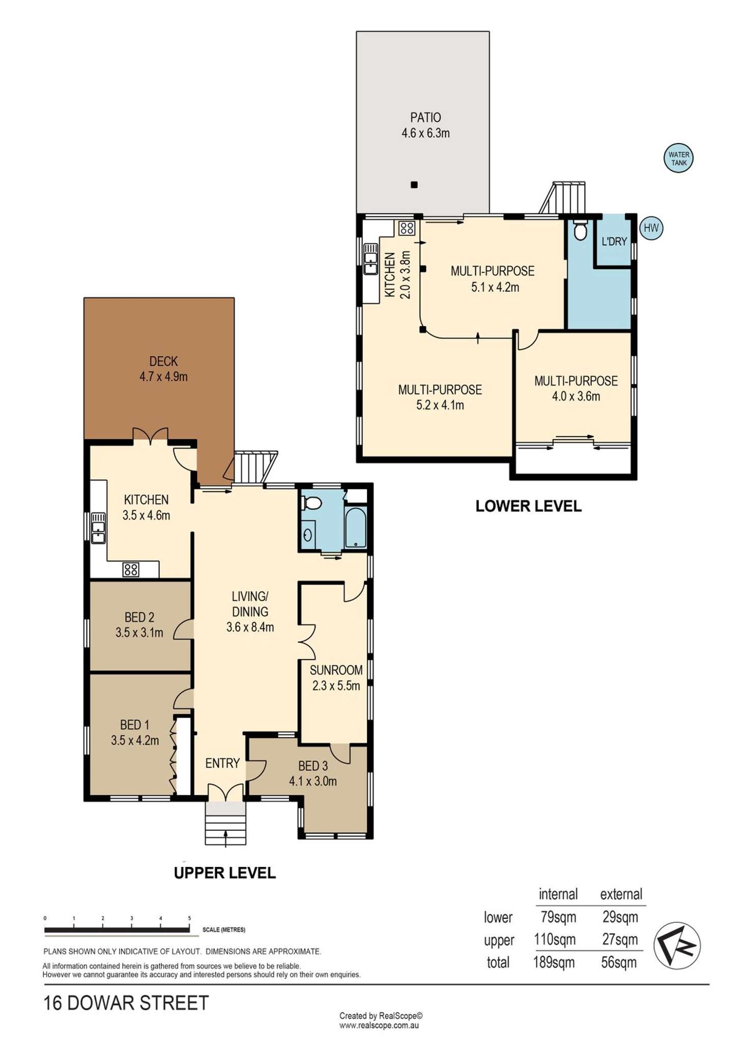 Floorplan of Homely house listing, 16 Dowar Street, Coorparoo QLD 4151