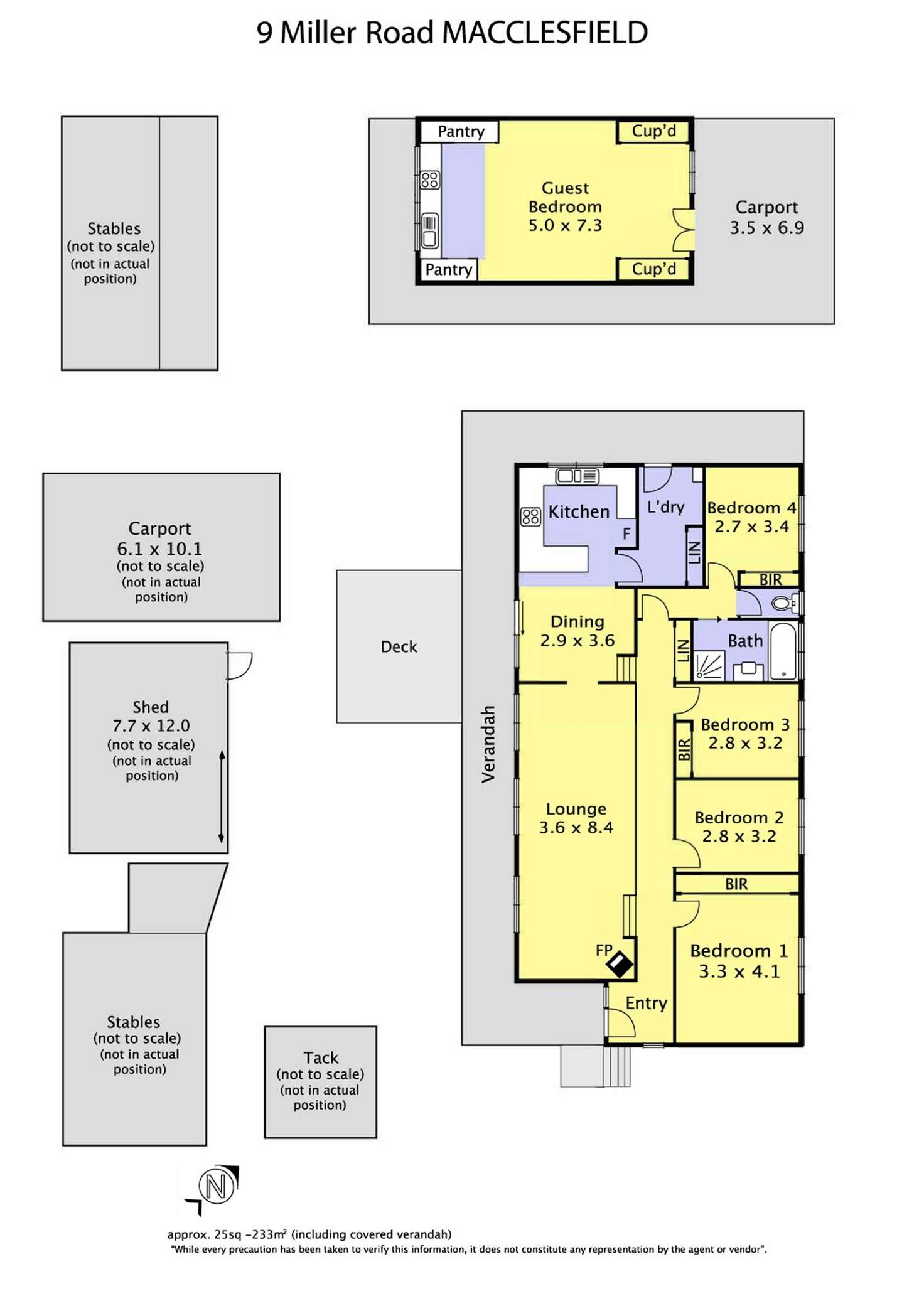 Floorplan of Homely house listing, 9 Miller Road, Macclesfield VIC 3782