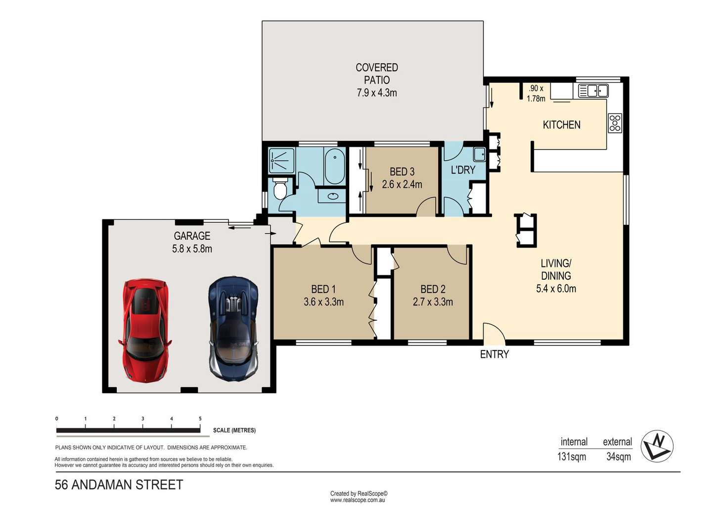 Floorplan of Homely house listing, 56 Andaman Street, Jamboree Heights QLD 4074