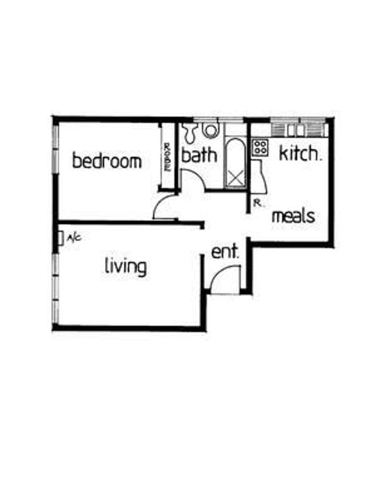 Floorplan of Homely unit listing, 15/13 Howitt Street, South Yarra VIC 3141