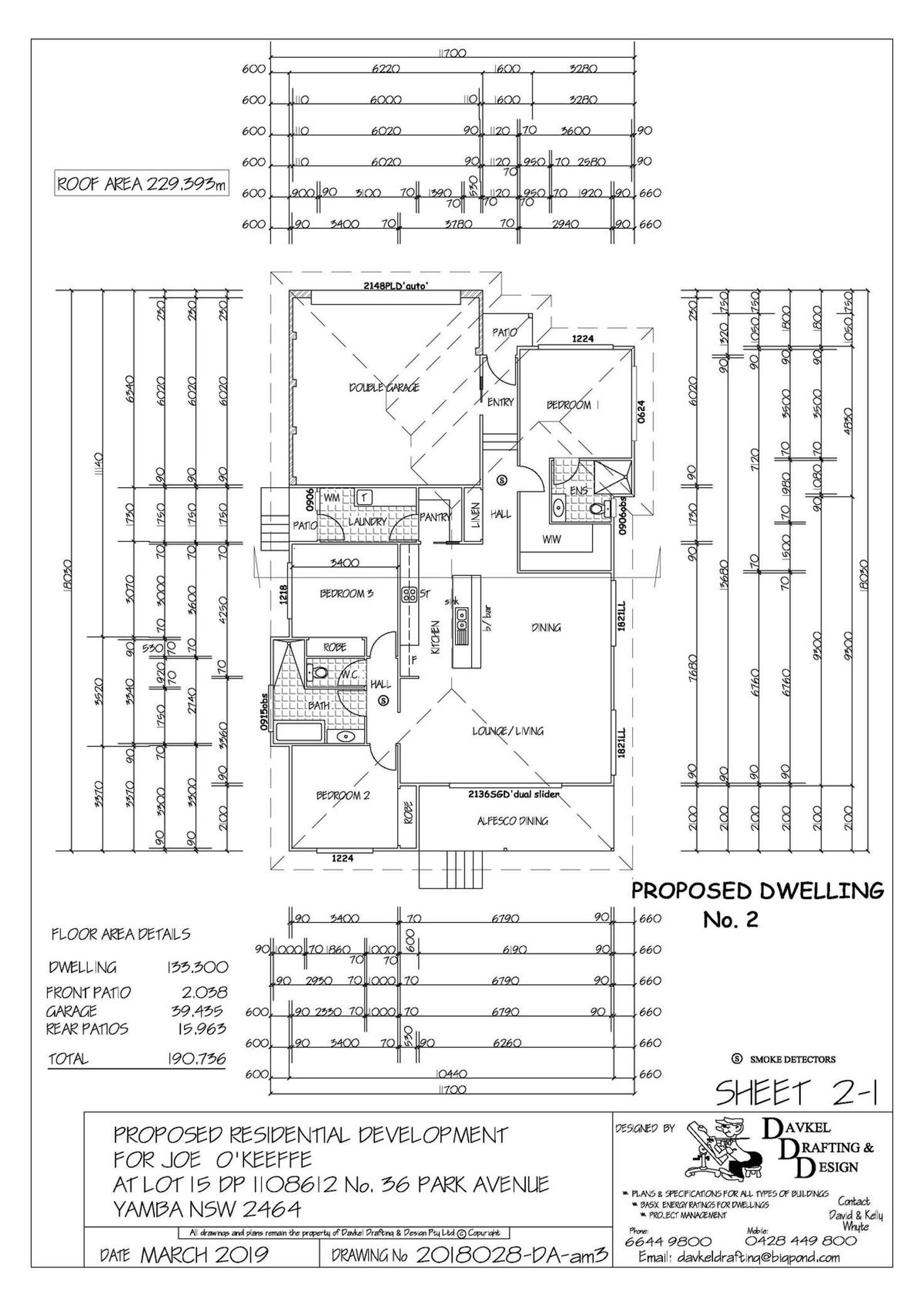 Floorplan of Homely house listing, 36B & 36C Park Avenue, Yamba NSW 2464