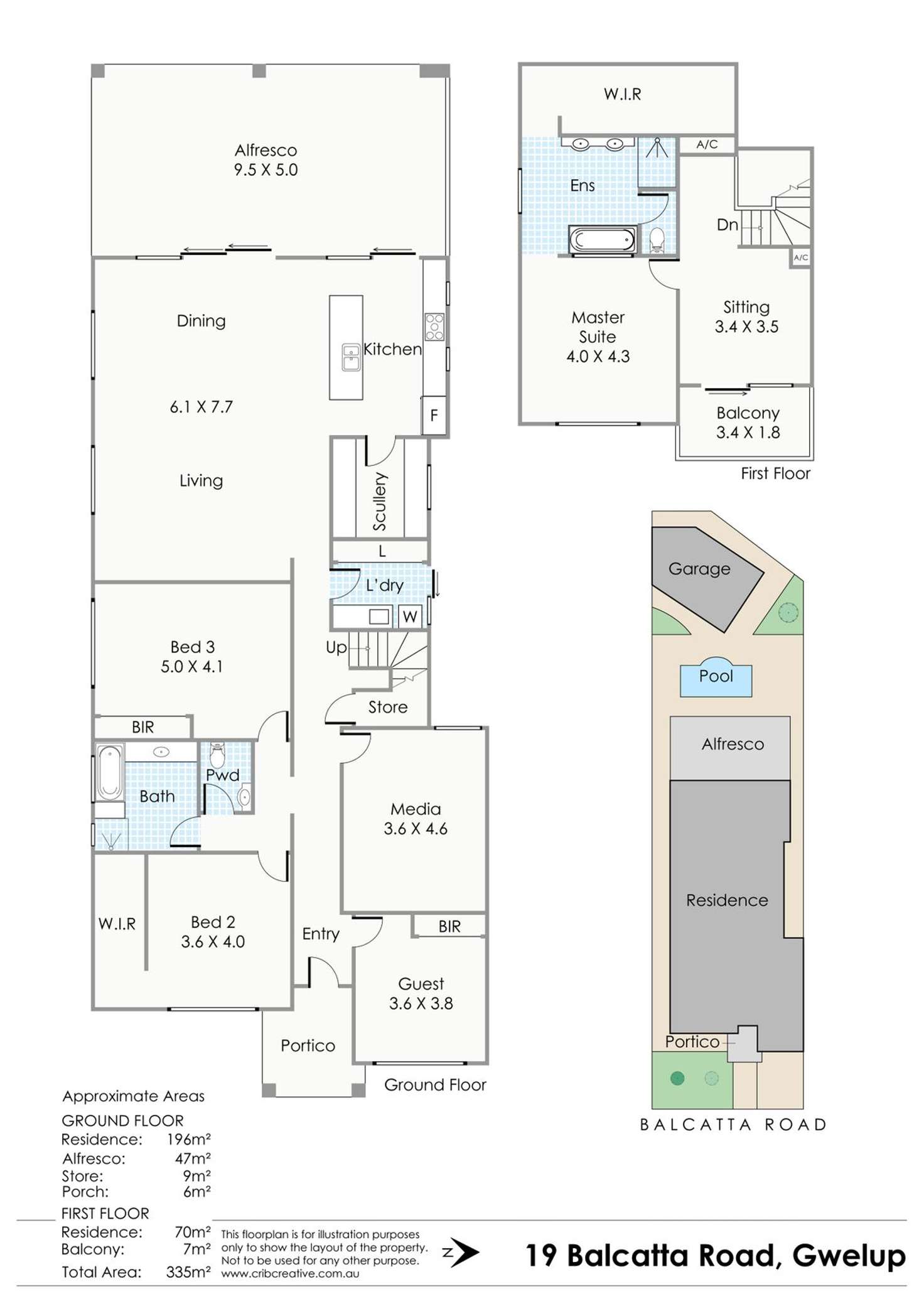 Floorplan of Homely house listing, 19 Balcatta Road, Gwelup WA 6018