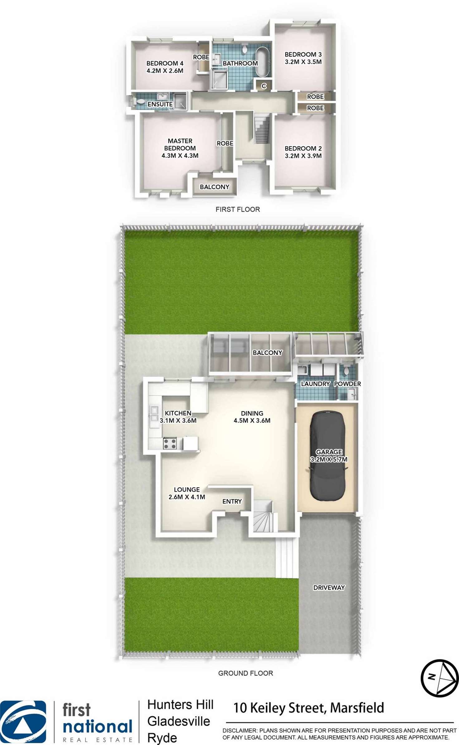 Floorplan of Homely house listing, 10 Keiley Street, Marsfield NSW 2122