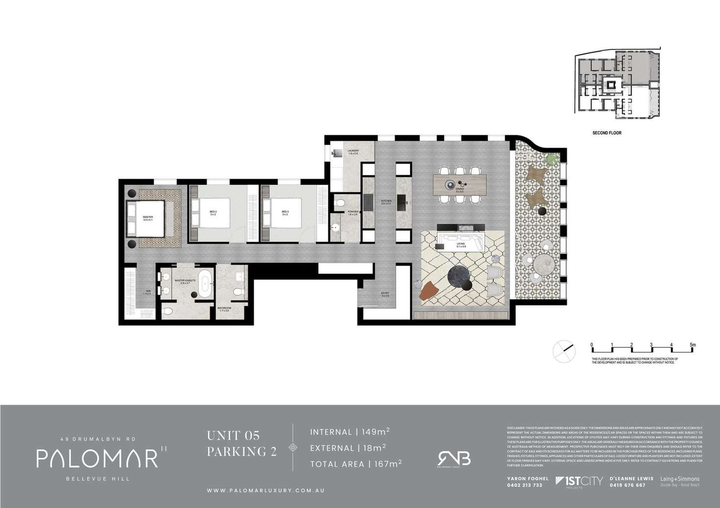 Floorplan of Homely apartment listing, 4/49 Drumalbyn Road, Bellevue Hill NSW 2023