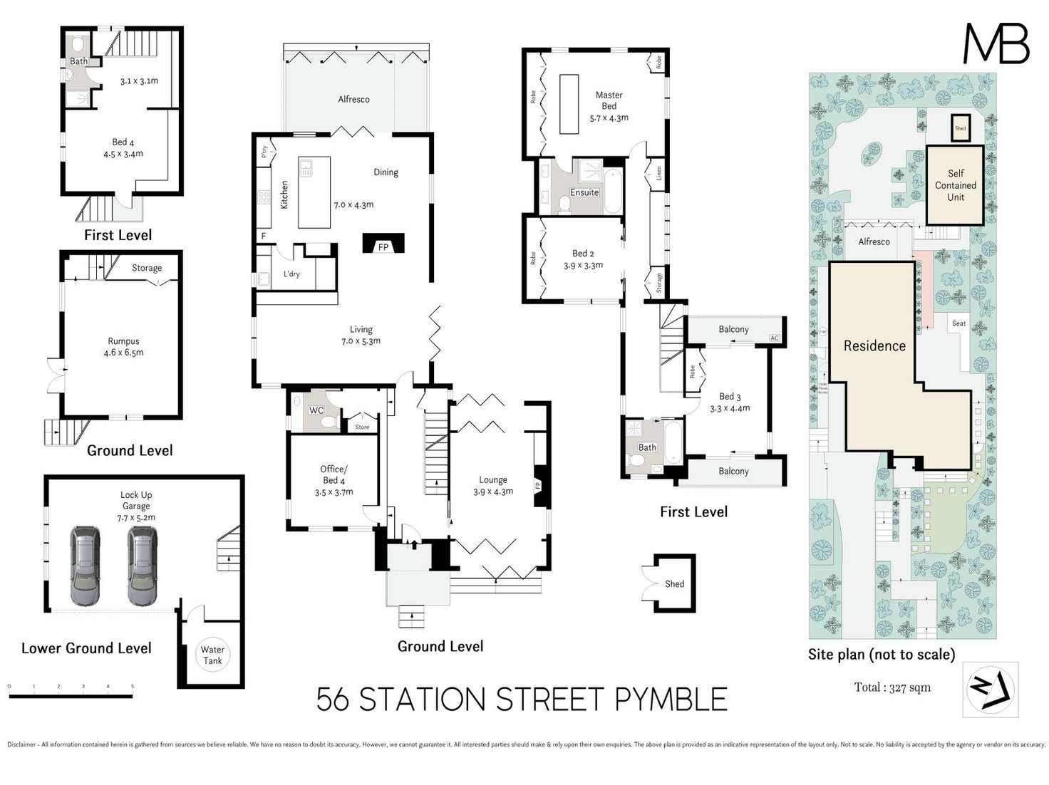 Floorplan of Homely house listing, 56 Station Street, Pymble NSW 2073
