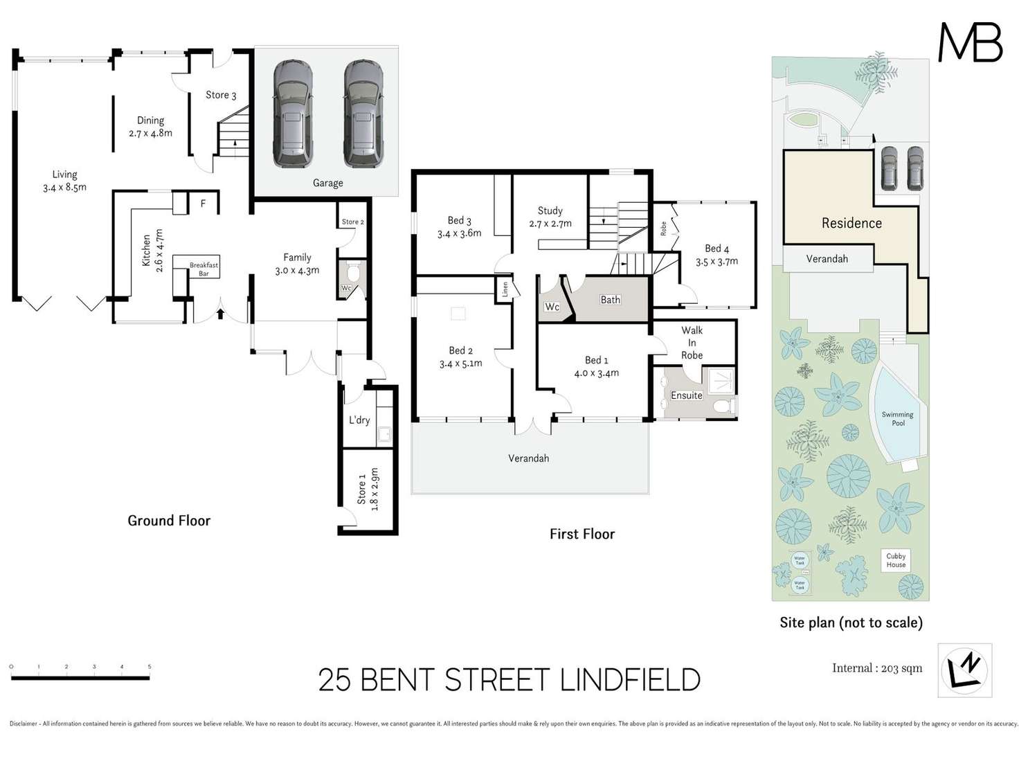 Floorplan of Homely house listing, 25 Bent Street, Lindfield NSW 2070