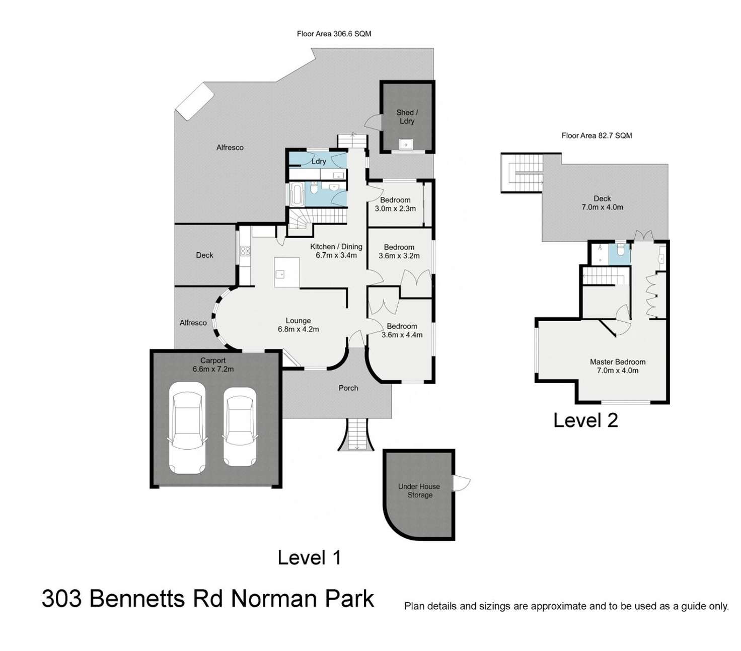 Floorplan of Homely house listing, 303 Bennetts Road, Norman Park QLD 4170