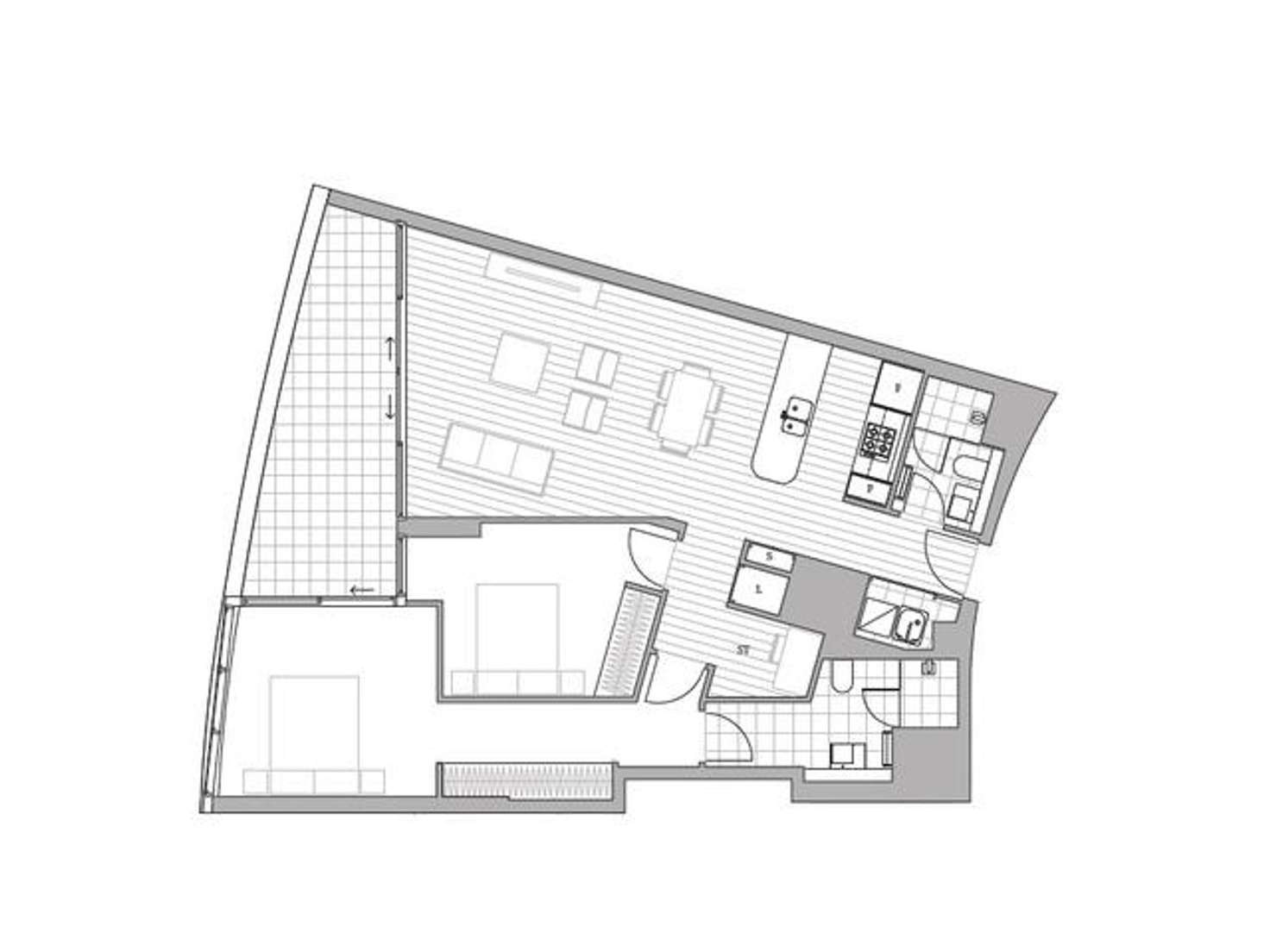 Floorplan of Homely apartment listing, 1502/241 Oxford Street, Bondi Junction NSW 2022