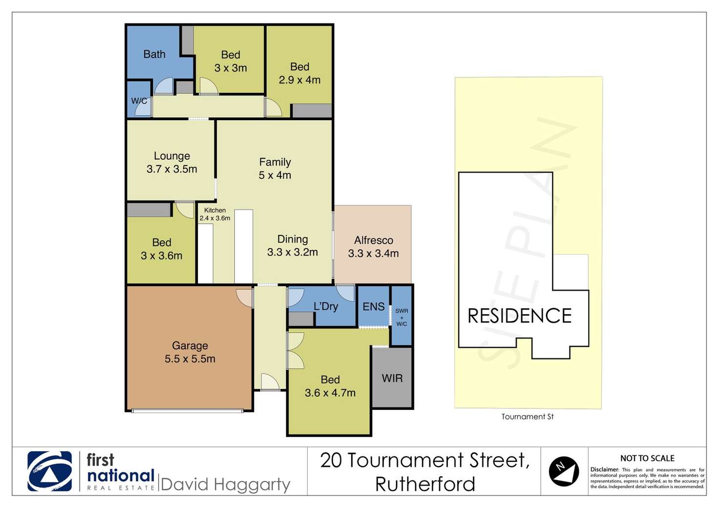 Floorplan of Homely house listing, 20 Tournament Street, Rutherford NSW 2320