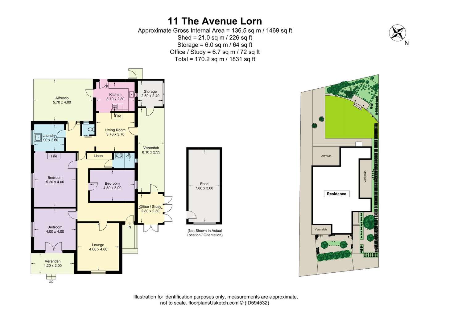 Floorplan of Homely house listing, 11 The Avenue, Lorn NSW 2320