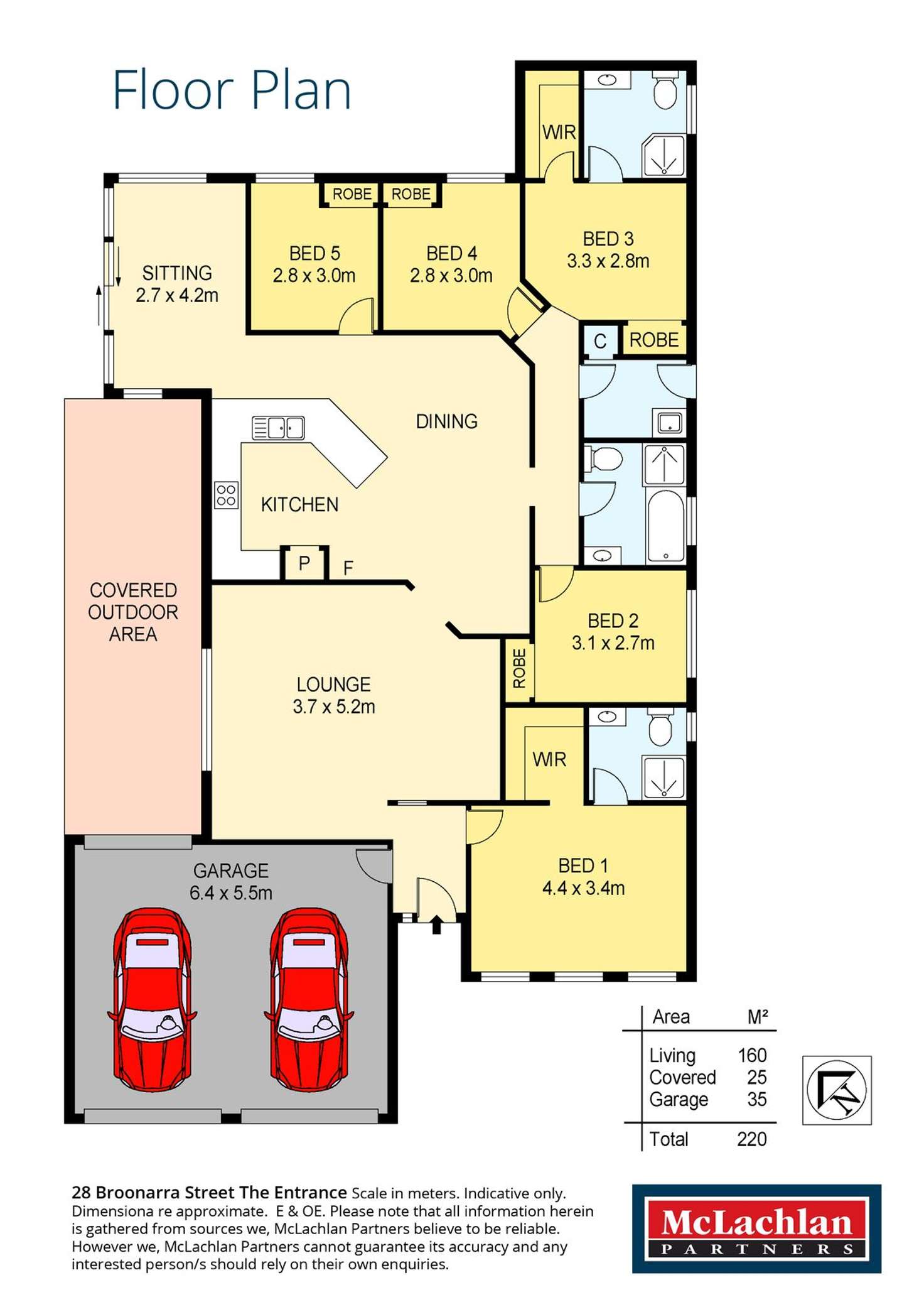 Floorplan of Homely house listing, 28 Broonarra Street, The Entrance NSW 2261