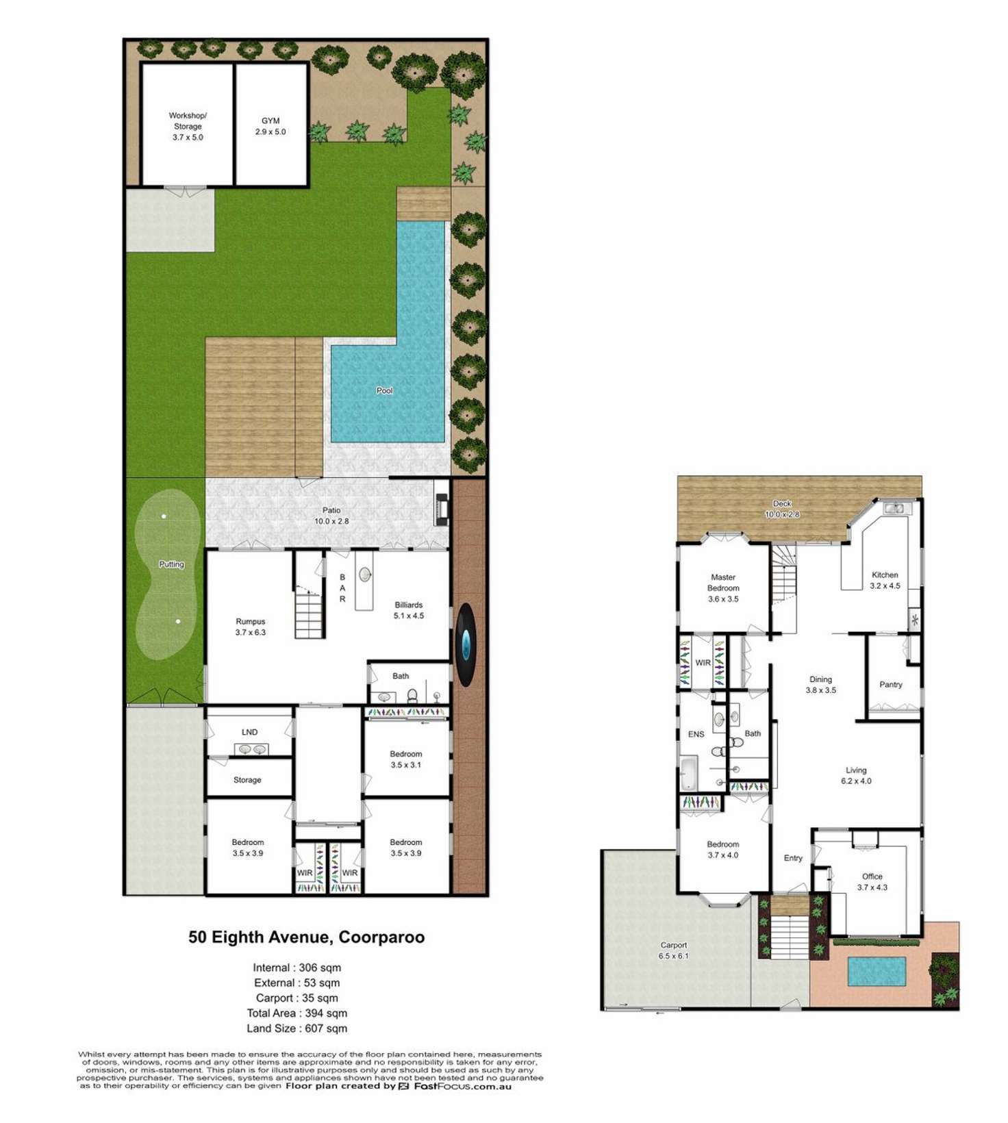 Floorplan of Homely house listing, 50 Eighth Avenue, Coorparoo QLD 4151