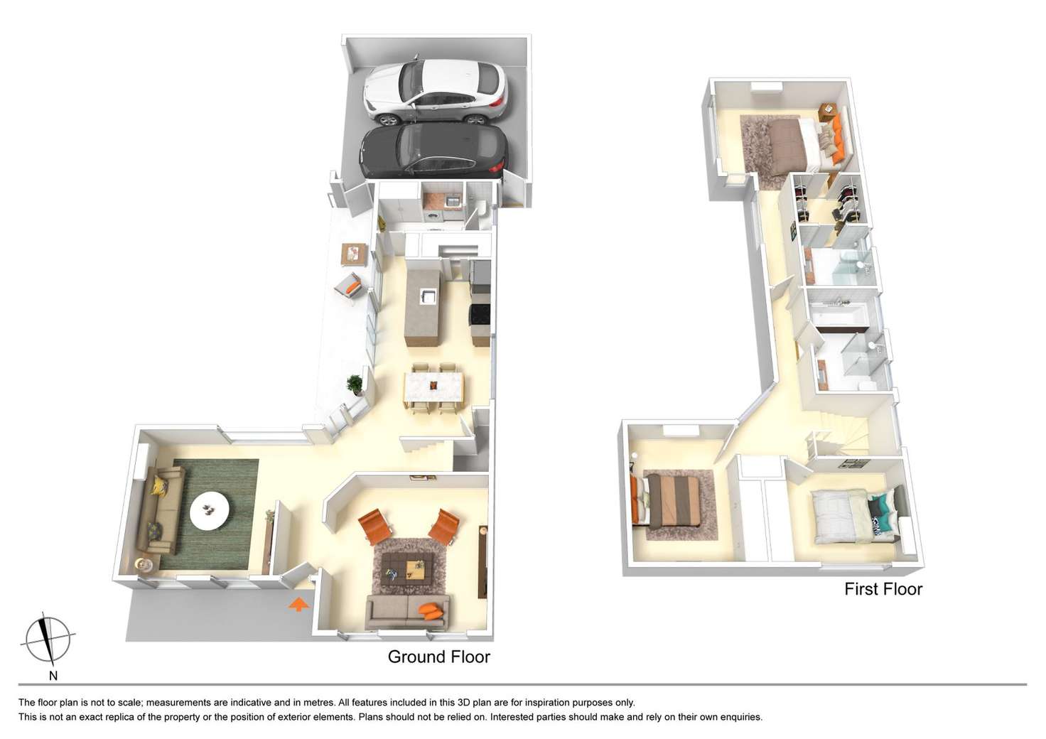 Floorplan of Homely townhouse listing, 1/67 Marigold Avenue, Altona North VIC 3025