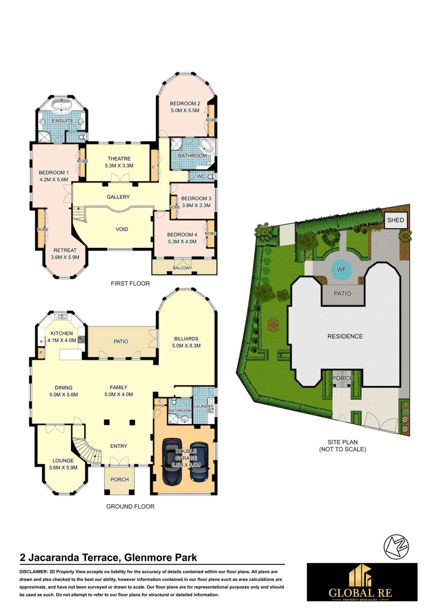 Floorplan of Homely house listing, 2 Jacaranda Terrace, Glenmore Park NSW 2745