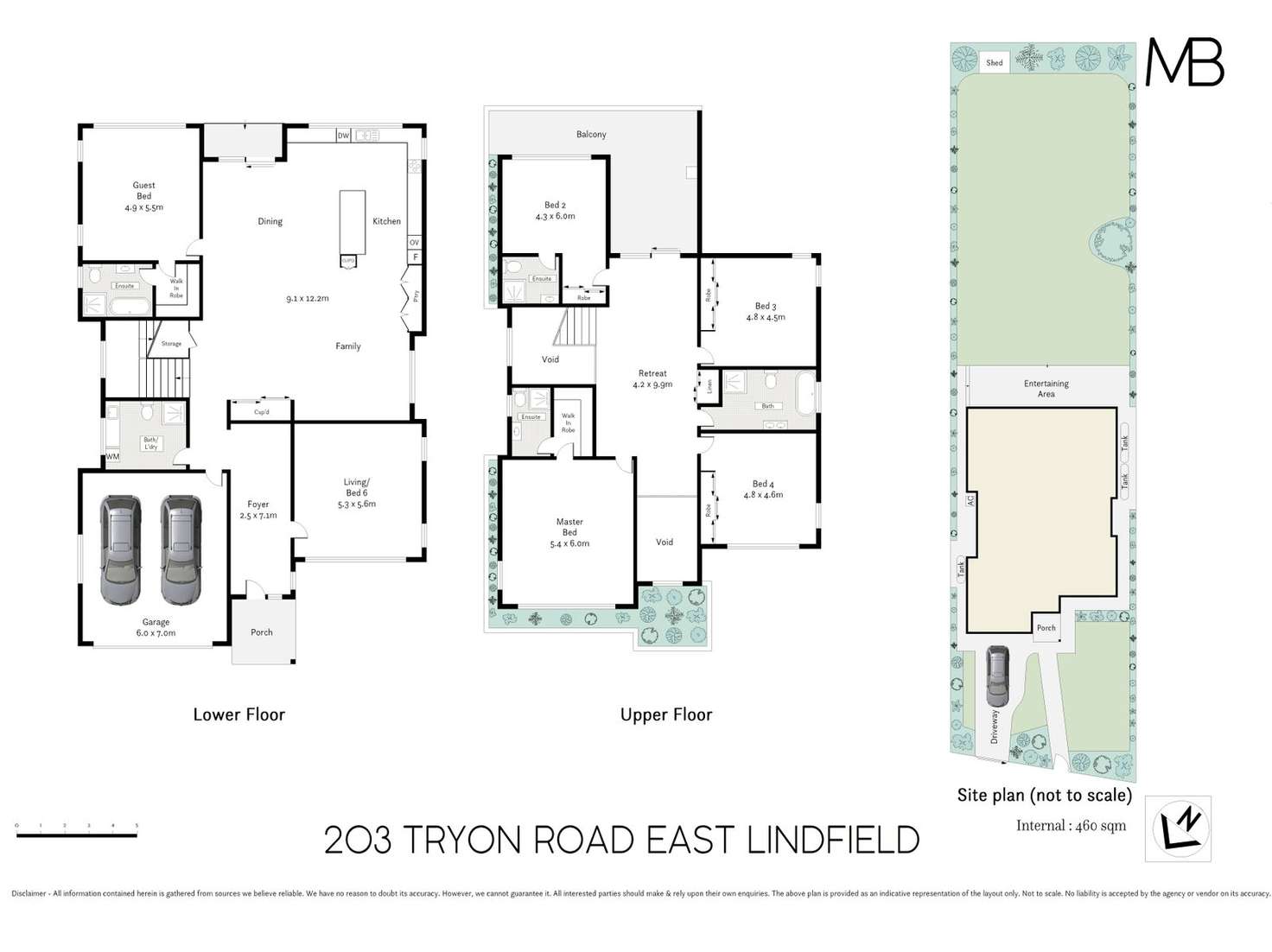Floorplan of Homely house listing, 203 Tryon Road, East Lindfield NSW 2070