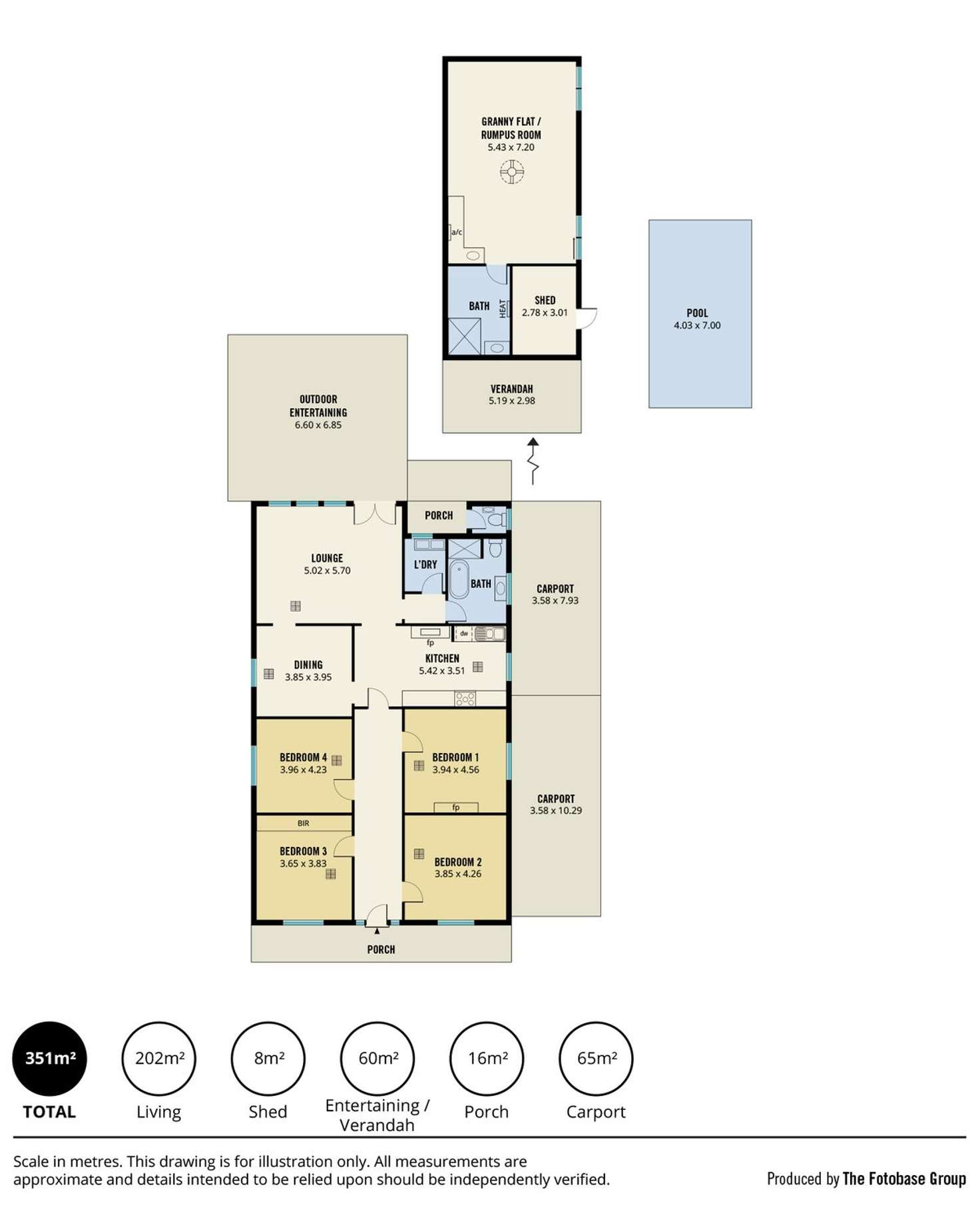 Floorplan of Homely house listing, 1 Muriel Street, Prospect SA 5082