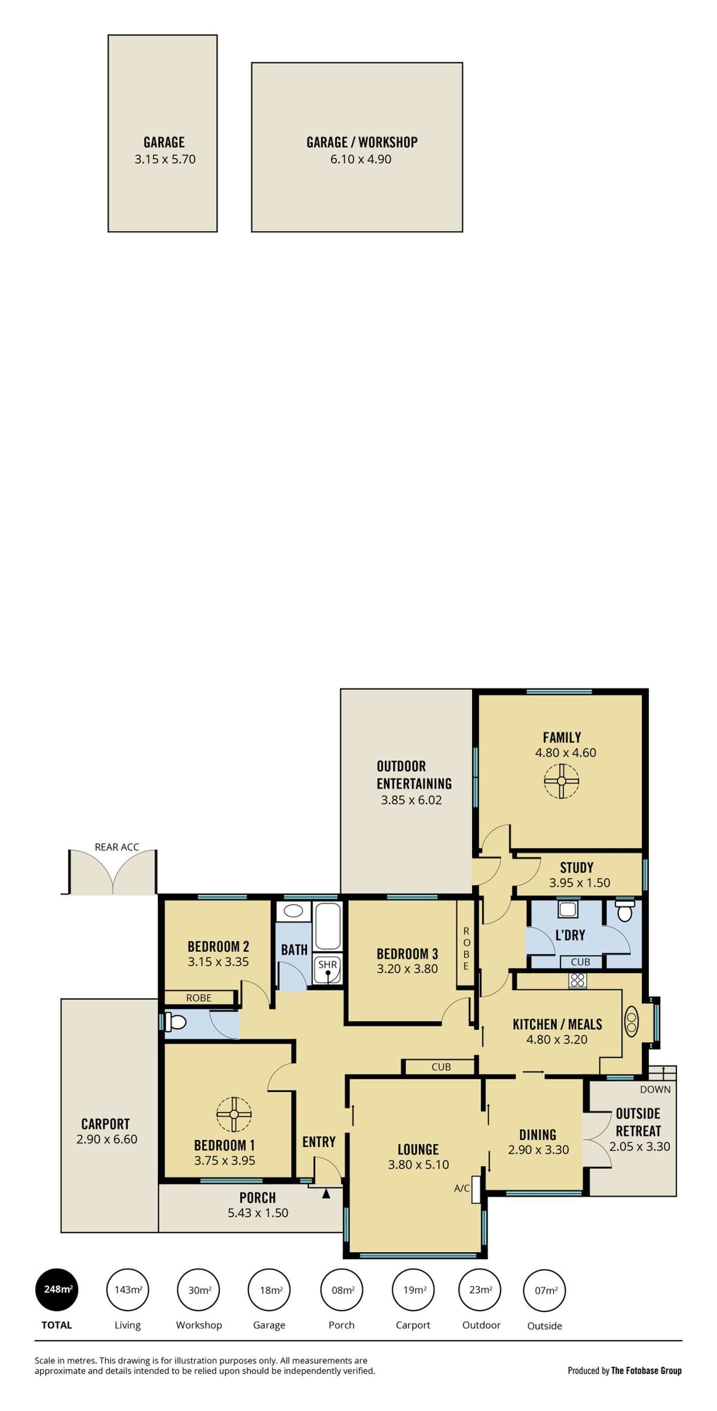 Floorplan of Homely house listing, 8 Hamilton Street, Glenelg North SA 5045