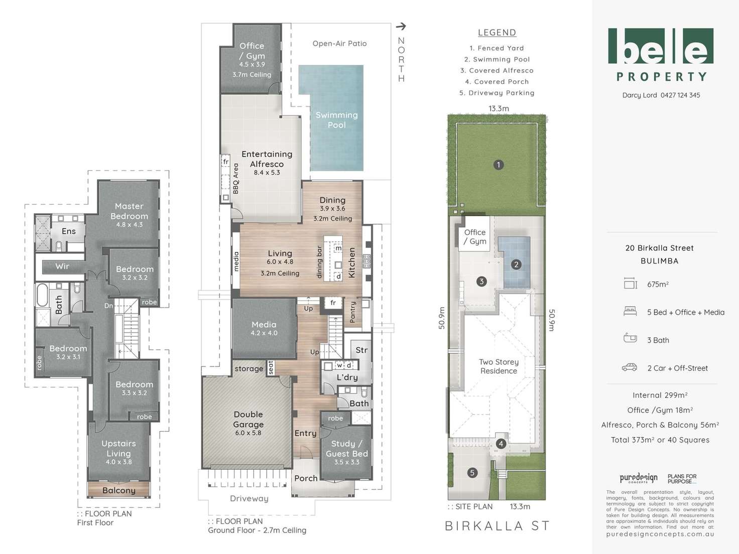 Floorplan of Homely house listing, 20 Birkalla Street, Bulimba QLD 4171