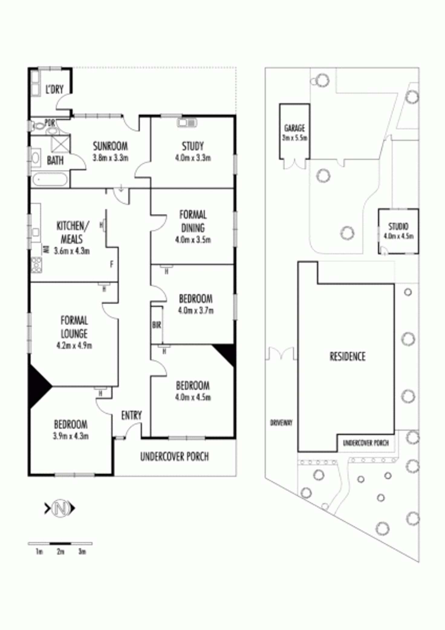 Floorplan of Homely house listing, 39 Grice Crescent, Essendon VIC 3040