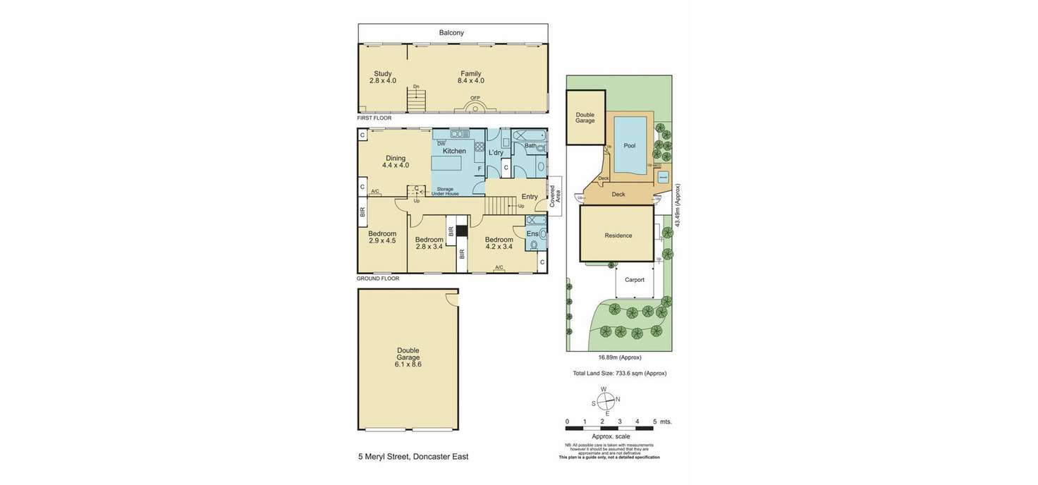 Floorplan of Homely house listing, 5 Meryl Street, Doncaster East VIC 3109