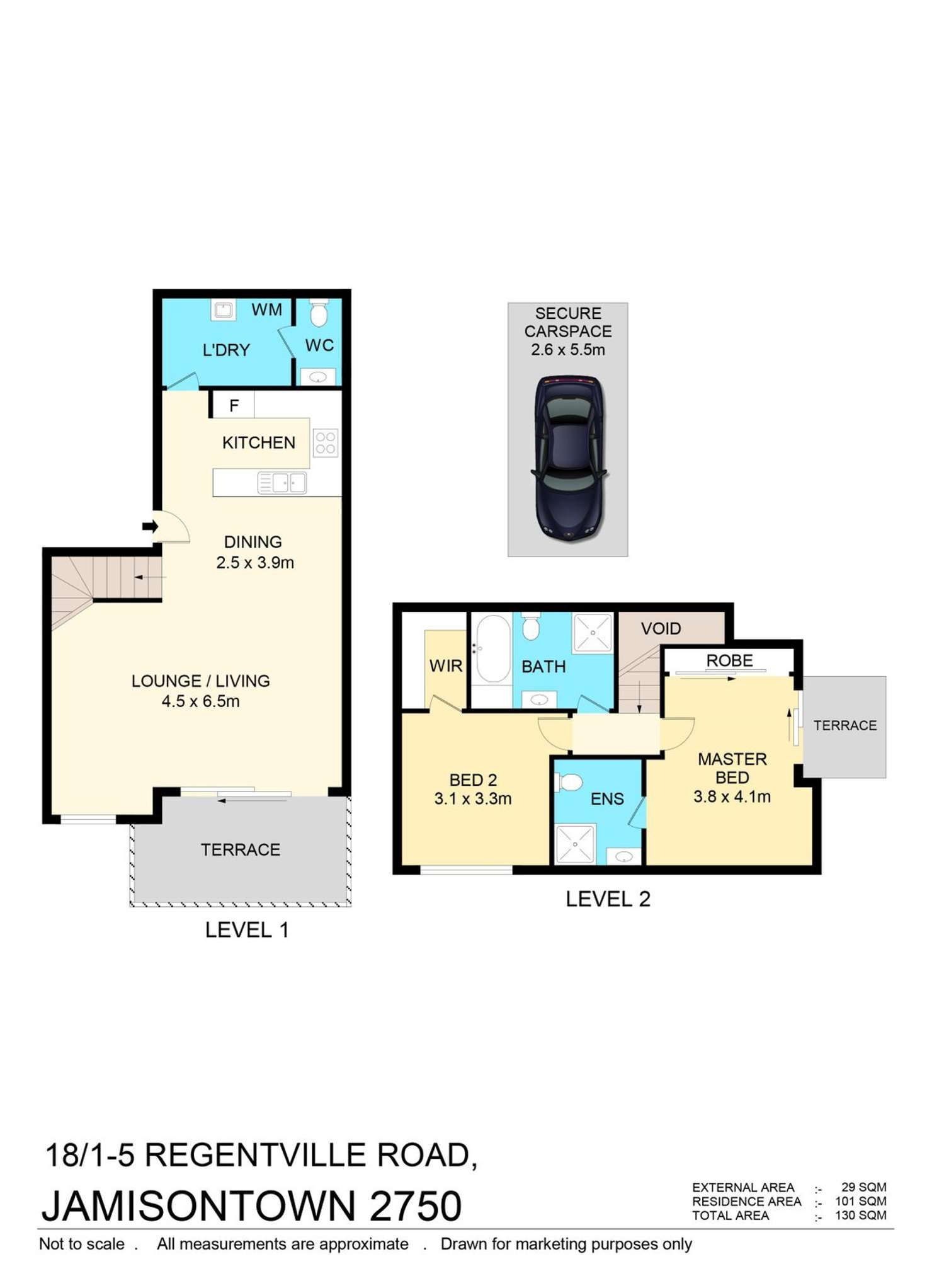 Floorplan of Homely unit listing, 18/1-5 Regentville Road, Jamisontown NSW 2750