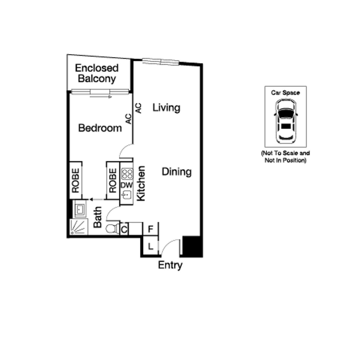 Floorplan of Homely apartment listing, 1608/568 St Kilda Road, Melbourne VIC 3004