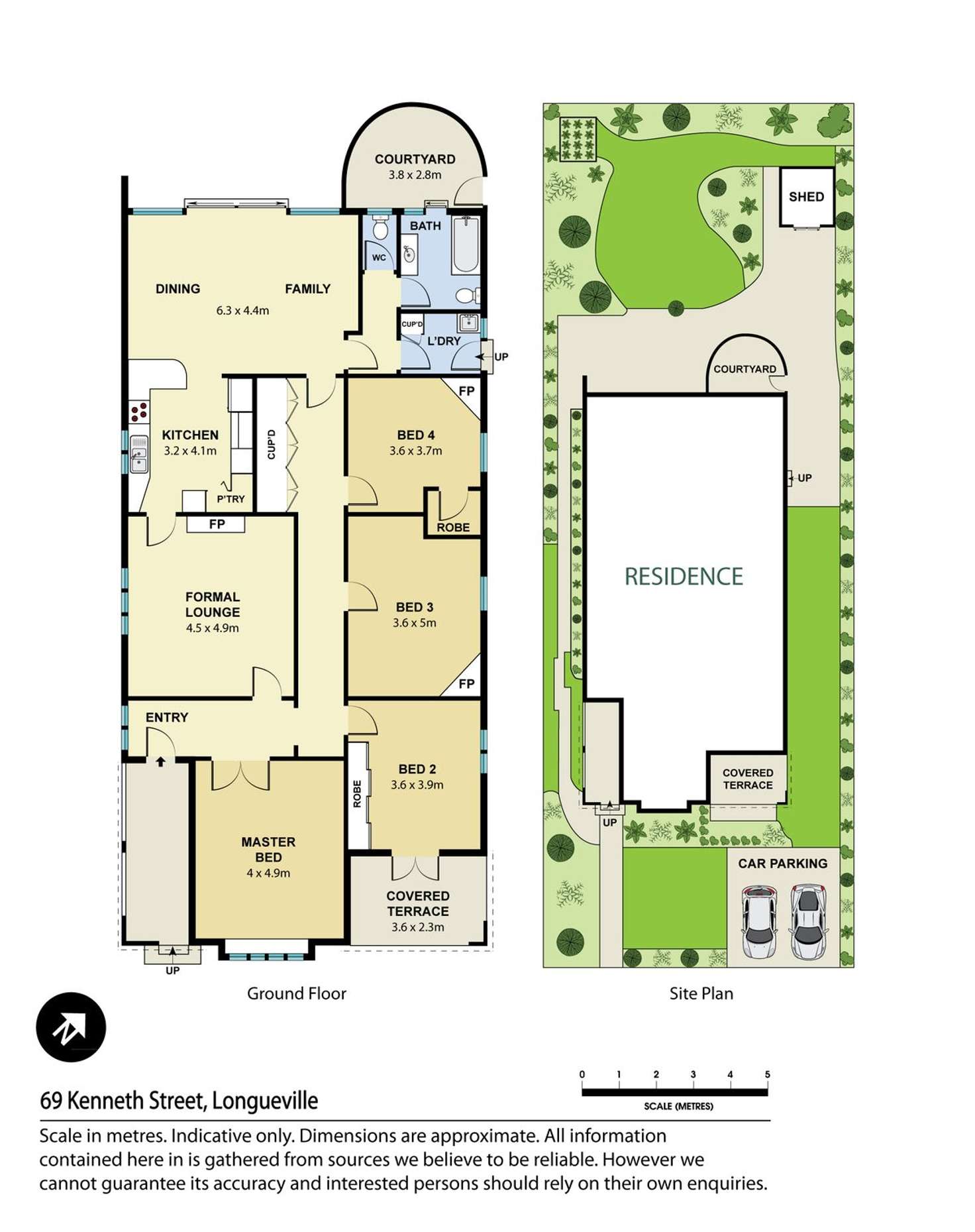 Floorplan of Homely house listing, 69 Kenneth Street, Longueville NSW 2066