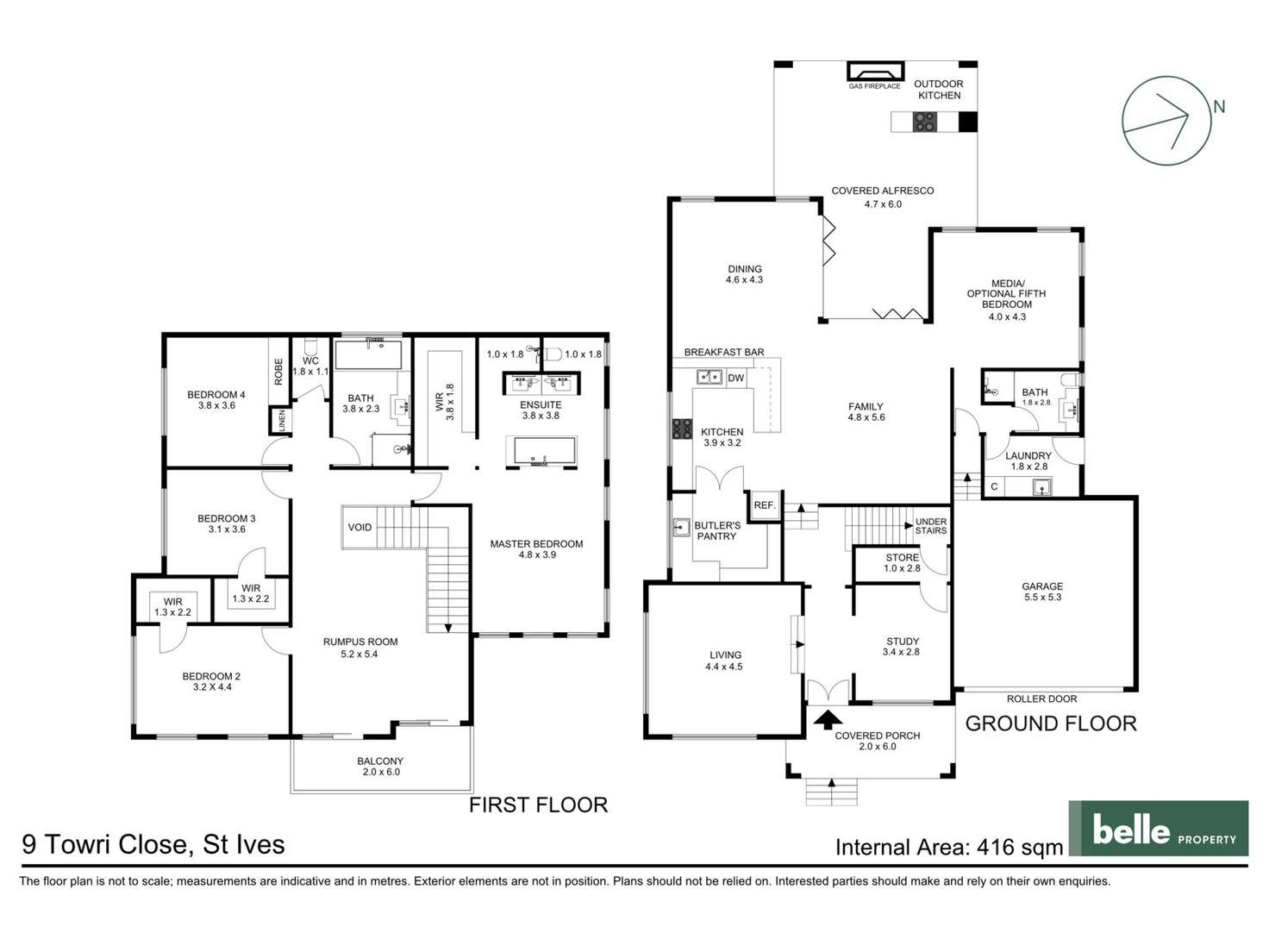 Floorplan of Homely house listing, 9 Towri Close, St Ives NSW 2075