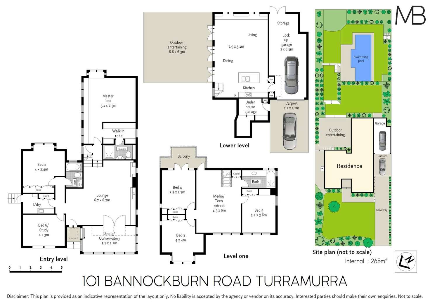 Floorplan of Homely house listing, 101 Bannockburn Road, Turramurra NSW 2074