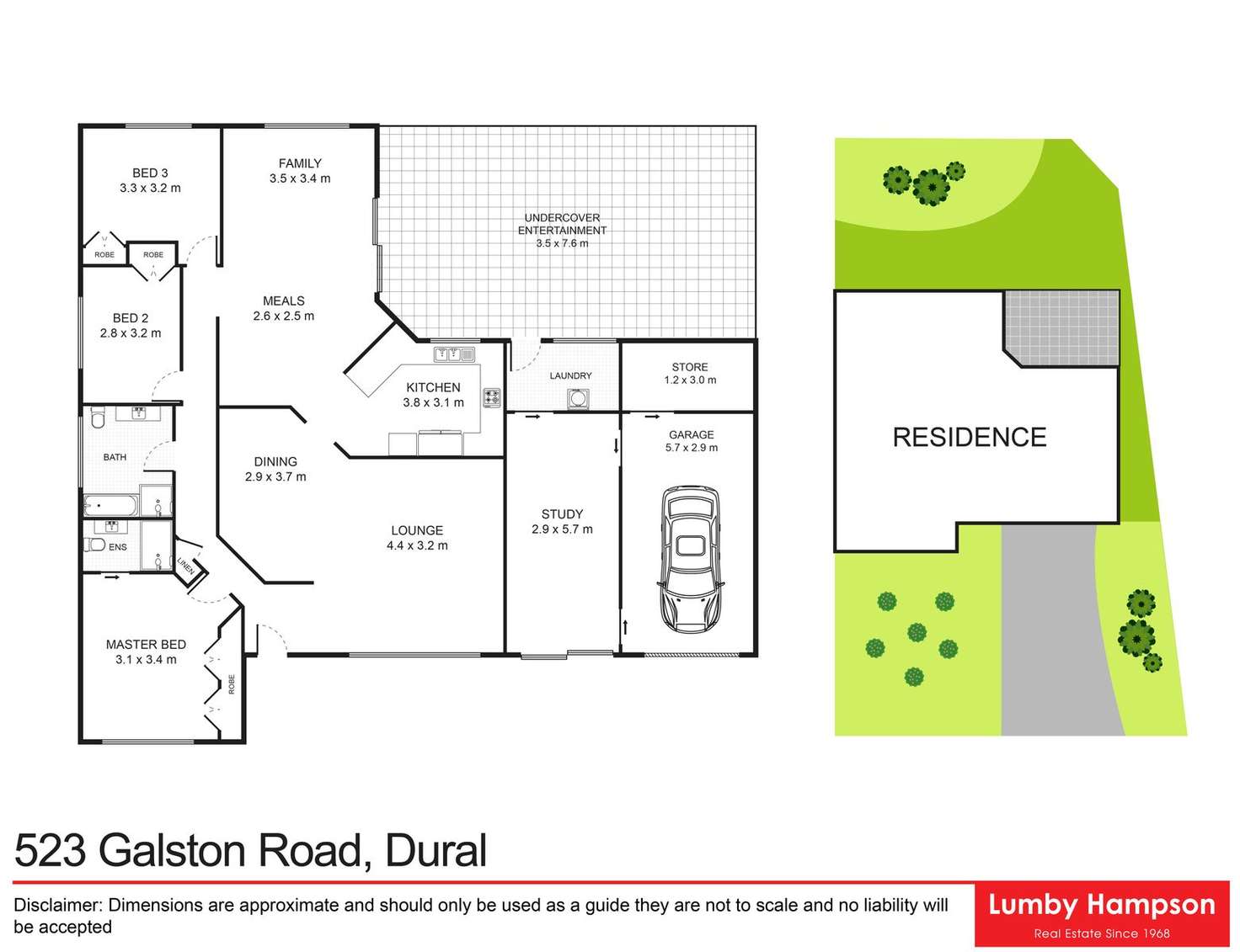 Floorplan of Homely house listing, 523 Galston Road, Dural NSW 2158