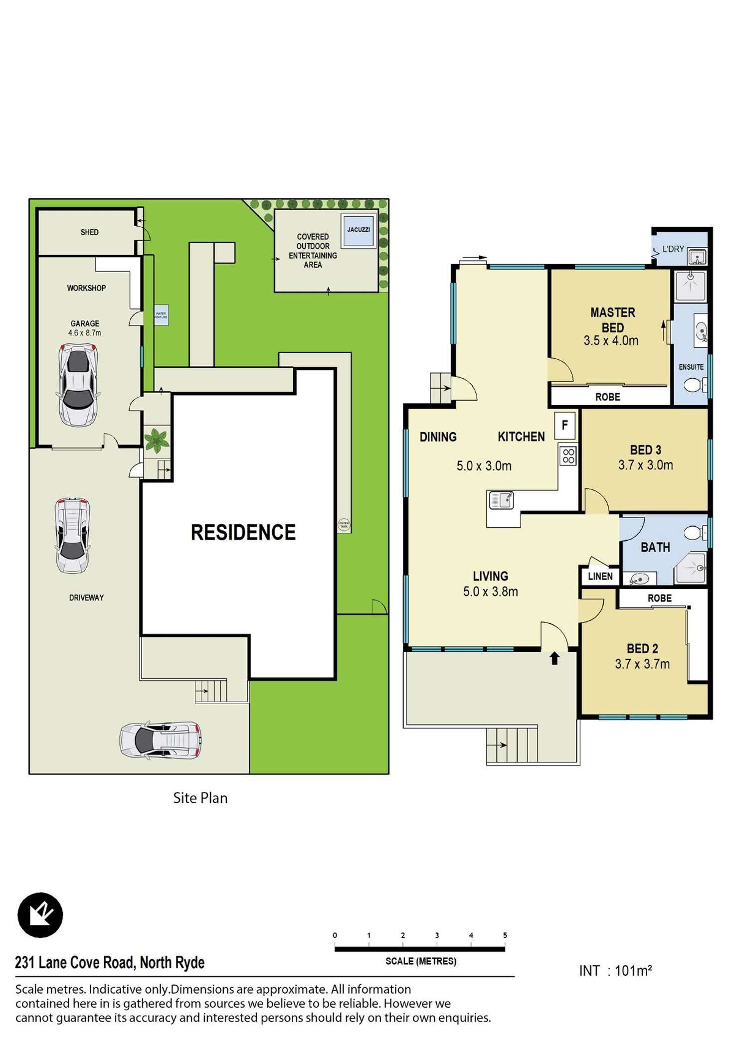 Floorplan of Homely house listing, 231 Lane Cove Road, North Ryde NSW 2113