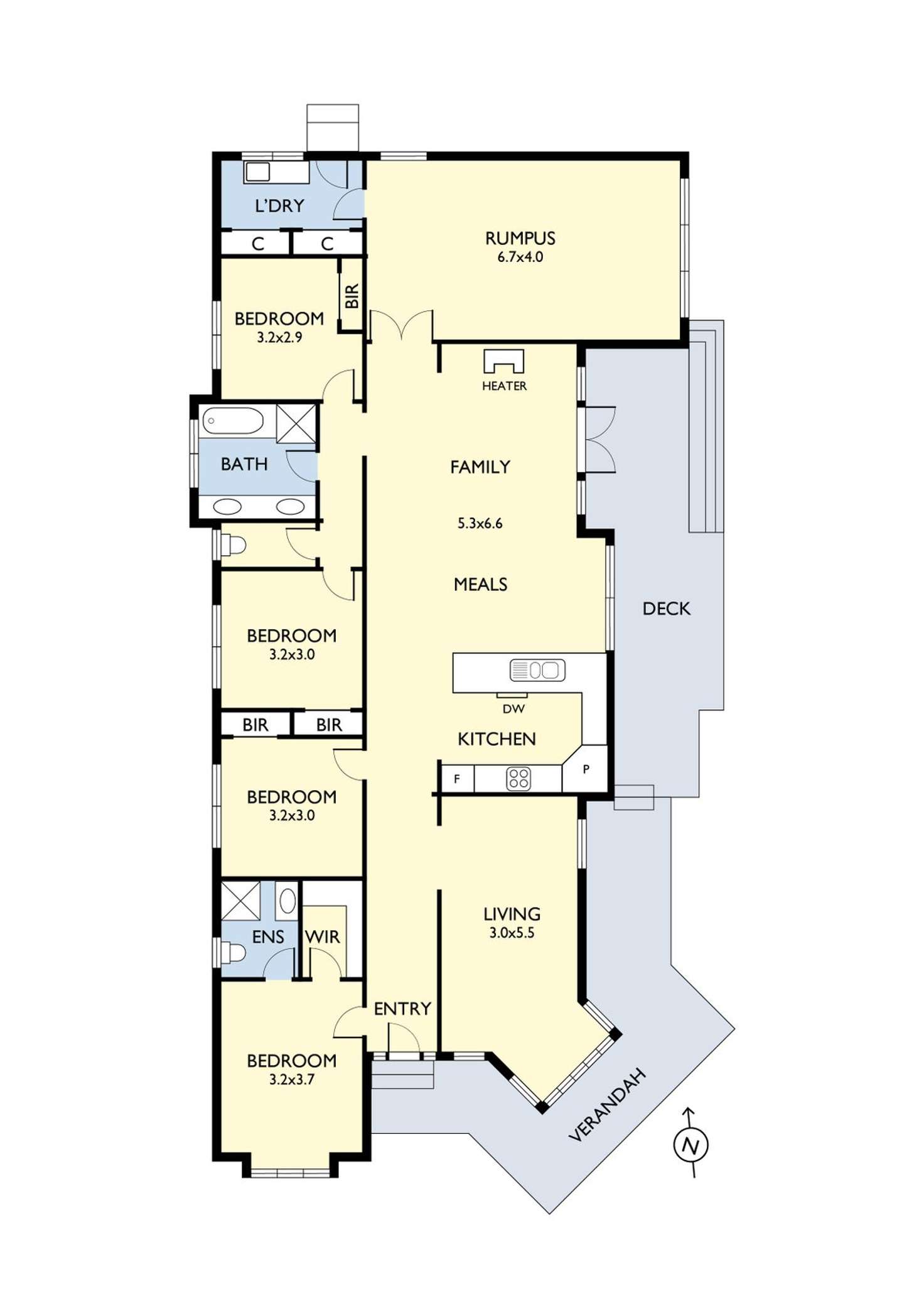 Floorplan of Homely house listing, 11 Balcombe Court, Donvale VIC 3111